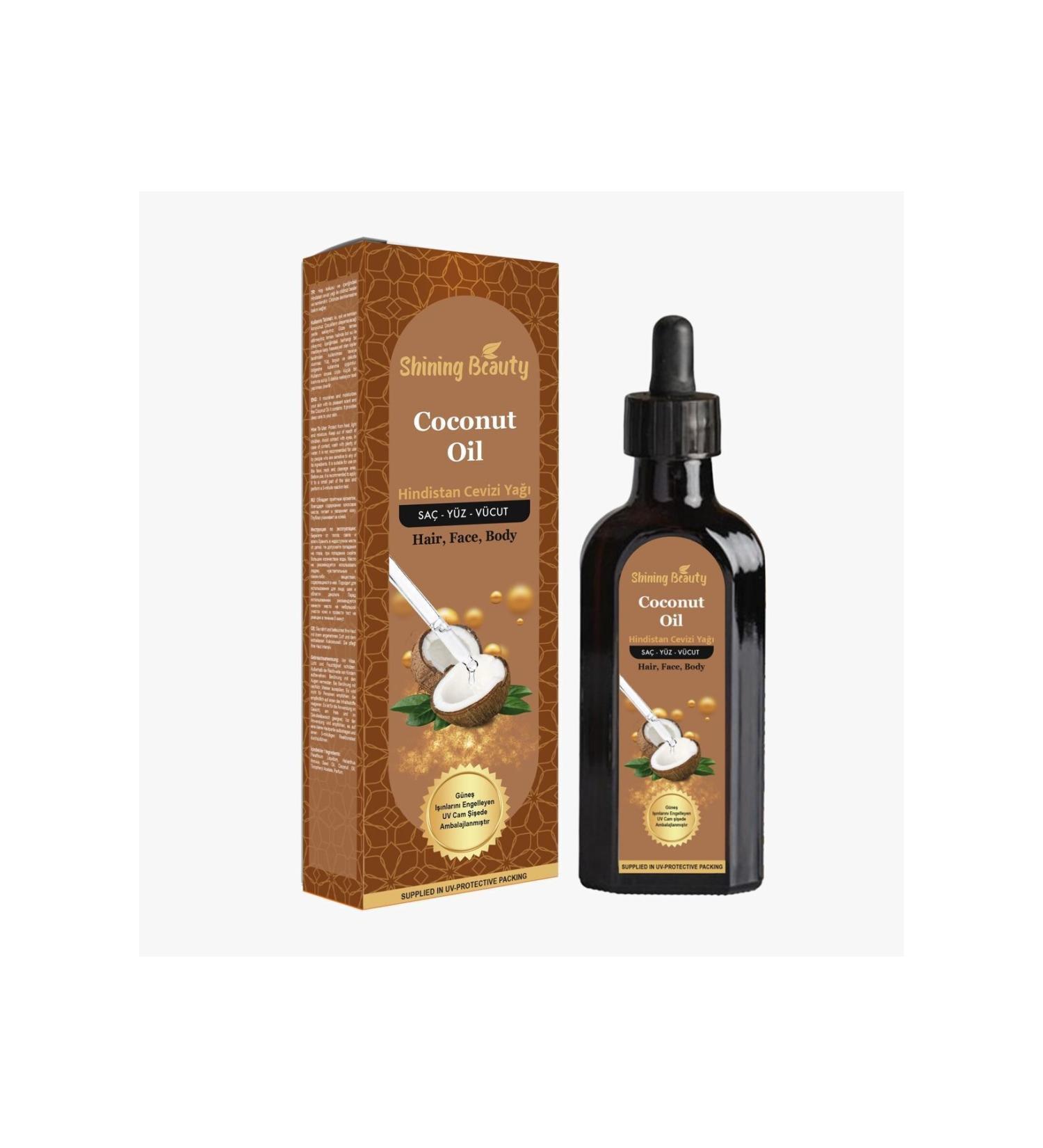 Shining Beauty Coconut Oil Hair Face & Body 100 ml