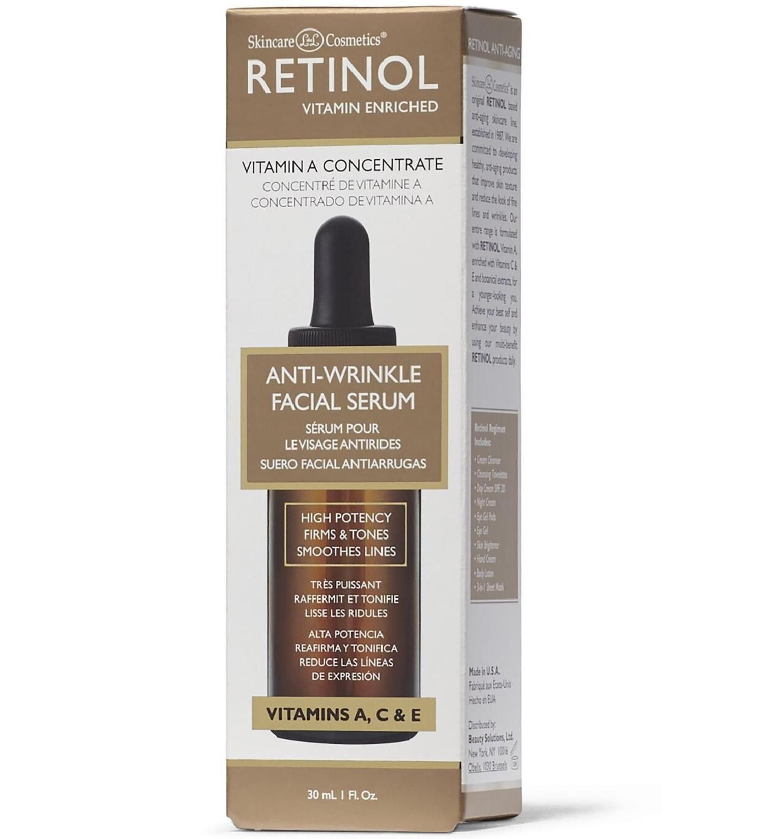 Skincare Cosmetics Retinol Anti-Wrinkle Facial Serum 30ML