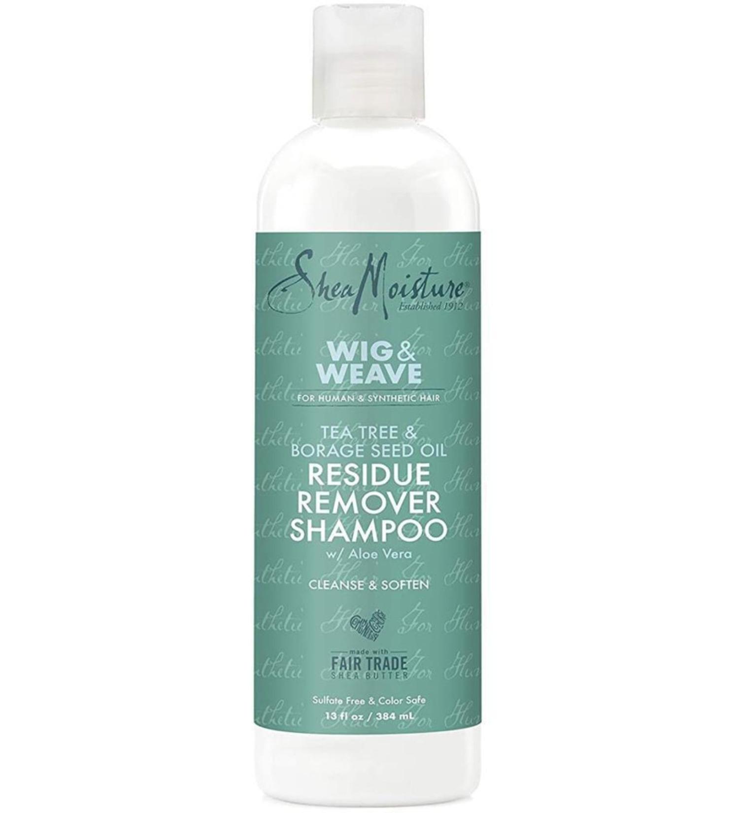 Shea Moisture Wig and Hair Extensions Sticky Residue Remover Shampoo 384ml - Buy Online on GoSupps.com