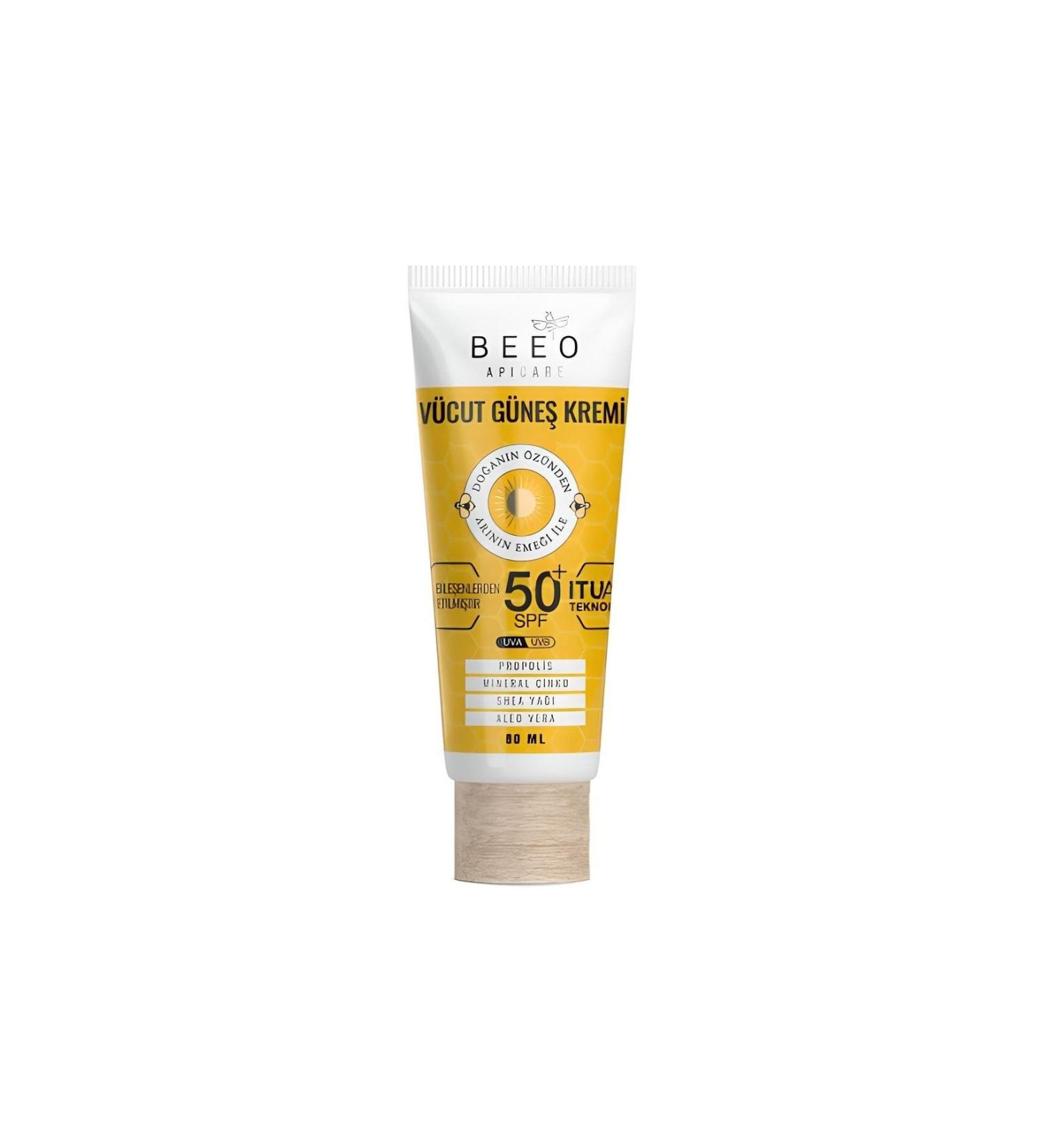 BEE'O Apicare Propolis Body Sunscreen 50 Spf