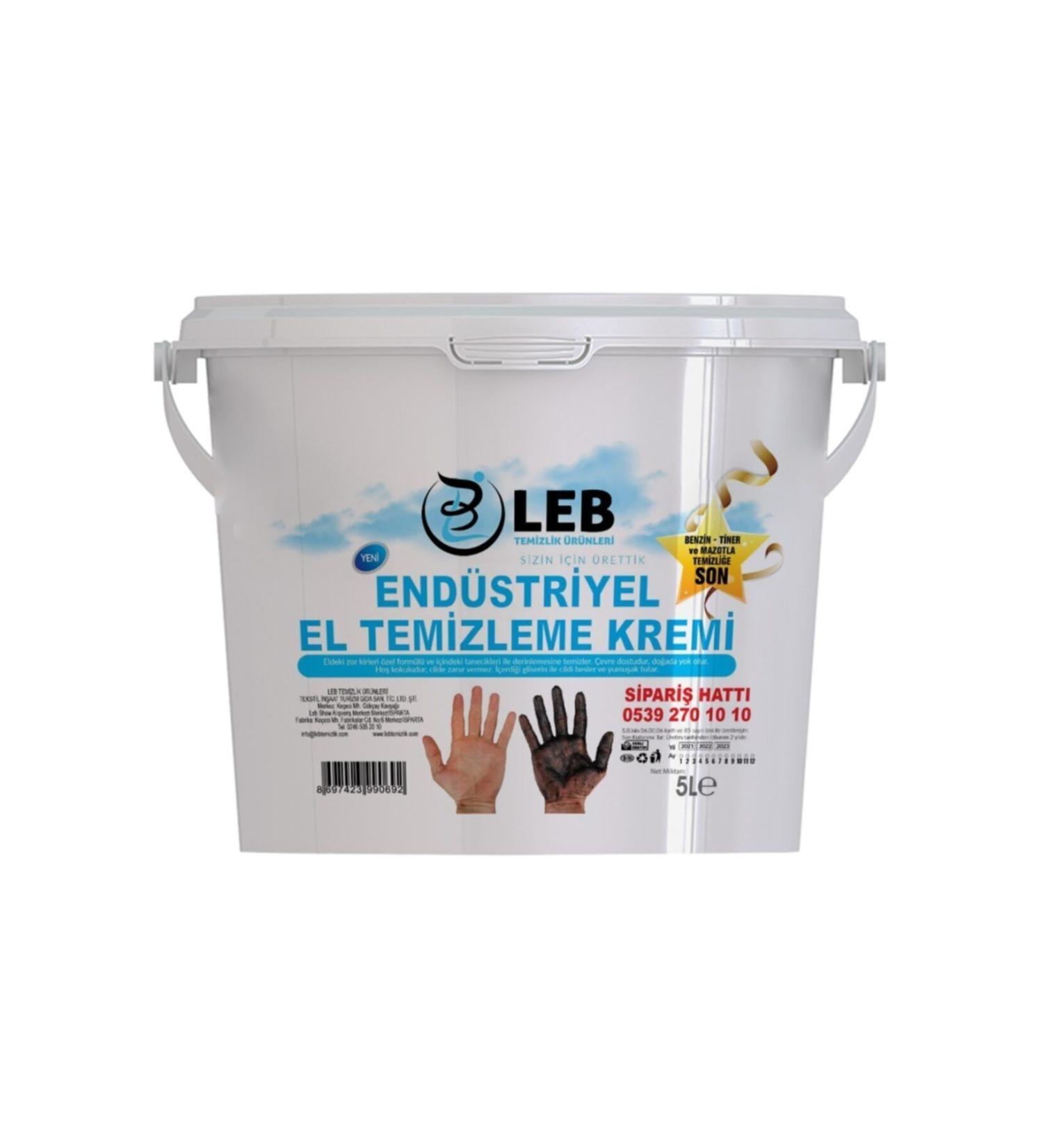 Leb Industrial Hand Cleaning Cream 5 lt