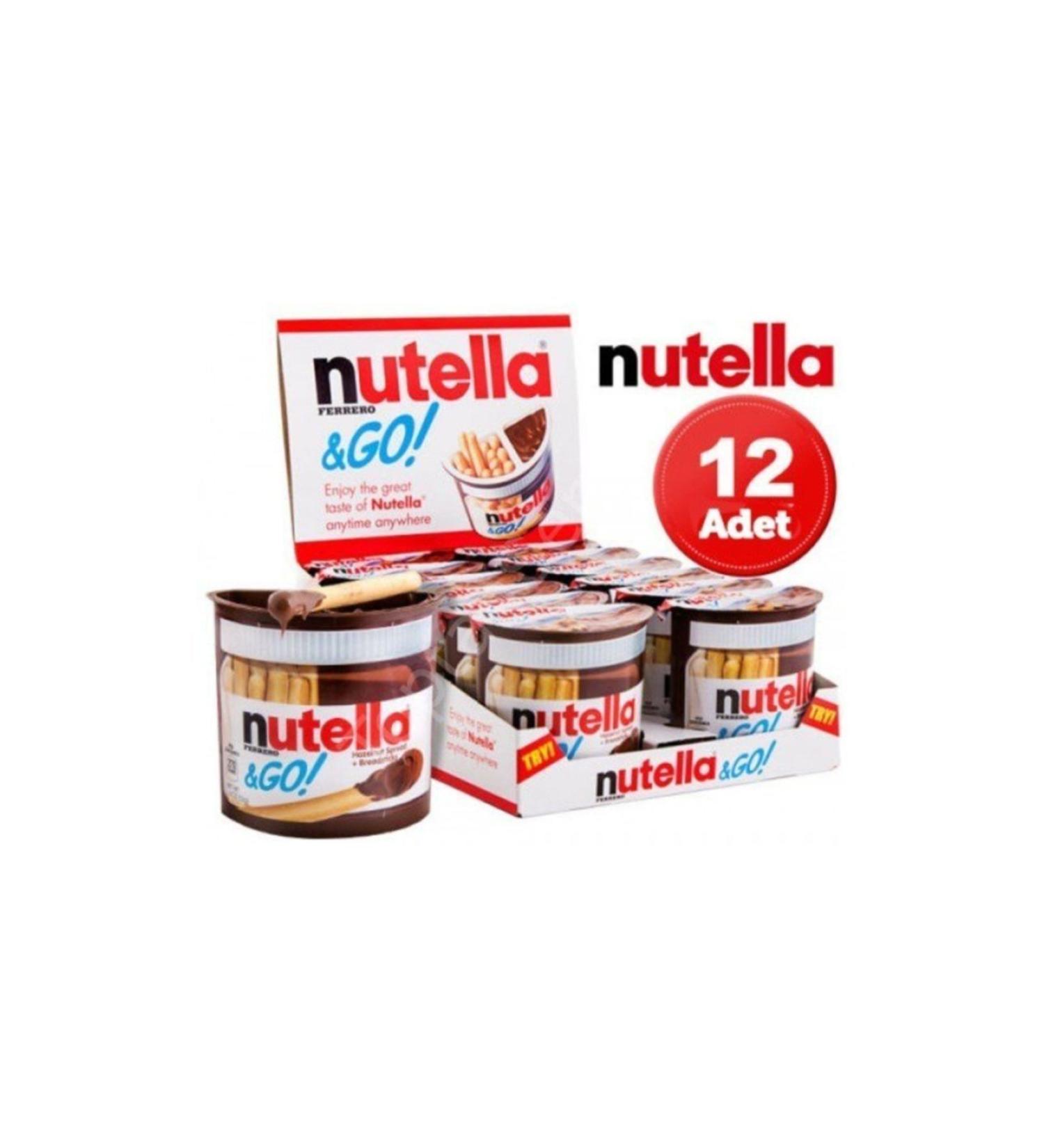 Nutella Go 52 Gr 12 Pieces - Buy Online on GoSupps.com