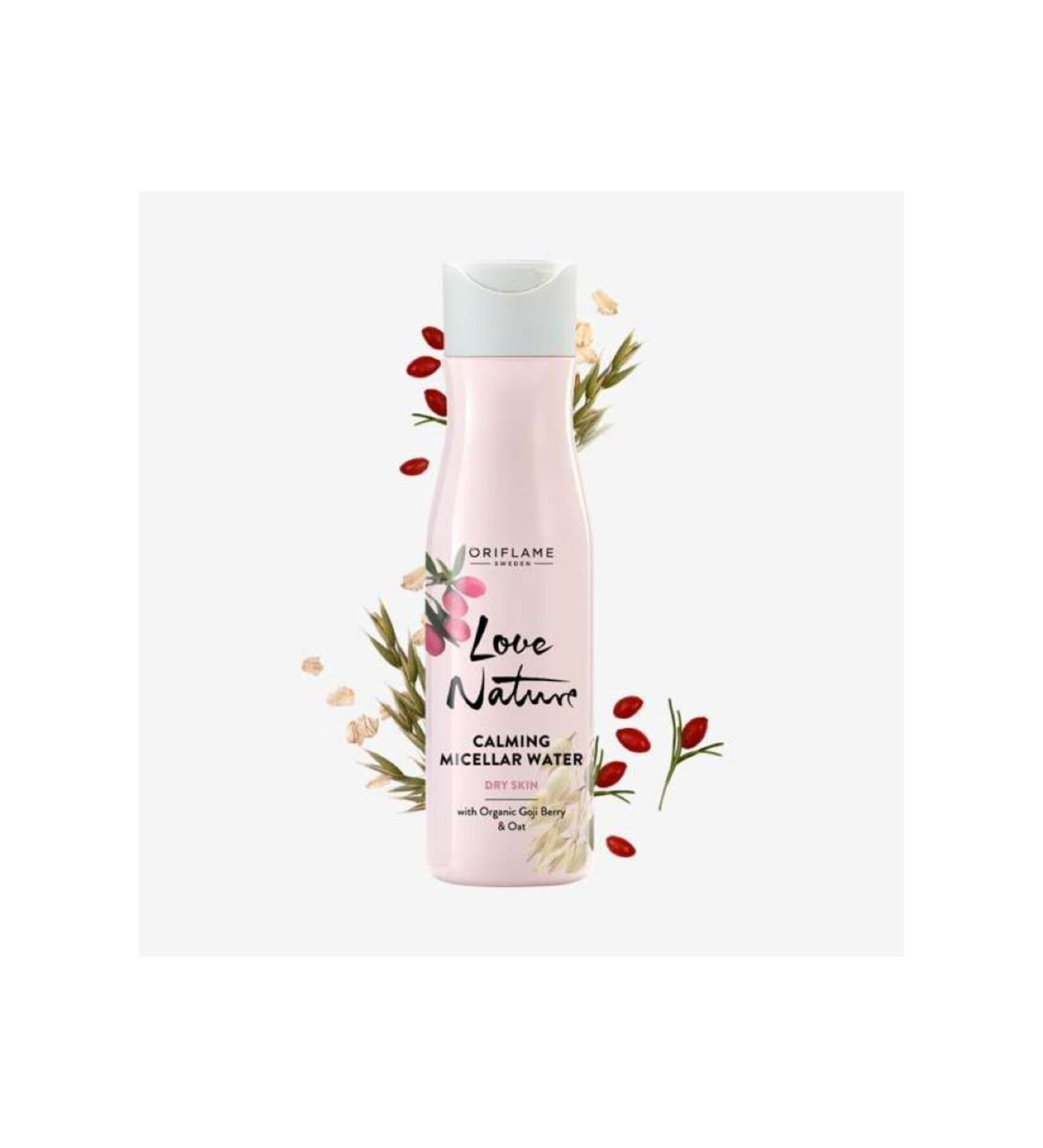 Oriflame Love Nature Organic Goji Berry & Oat Calming Micellar Water