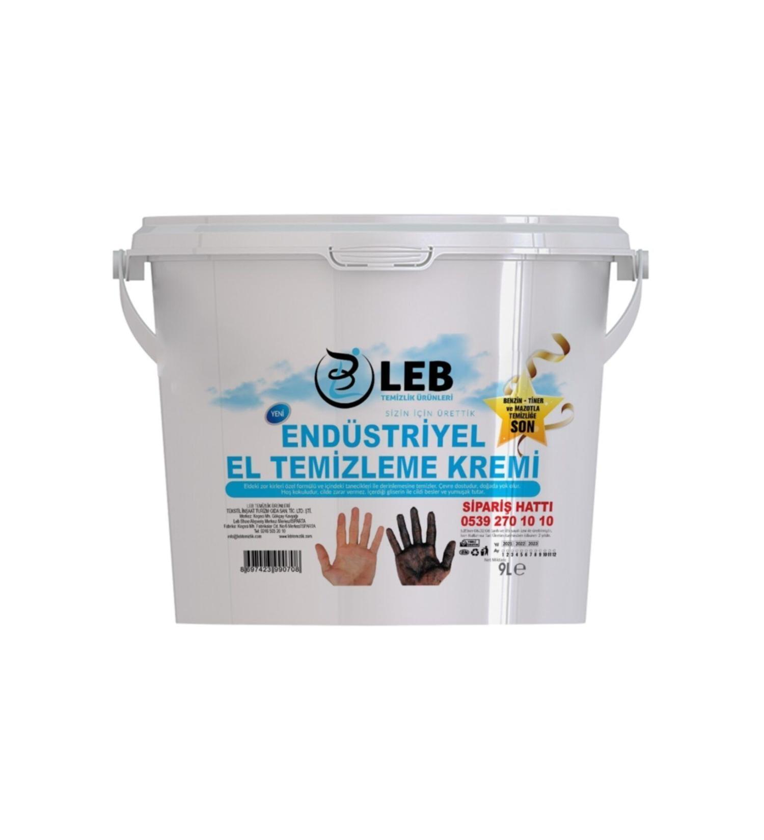 Leb Industrial Hand Cleaning Cream 9 lt