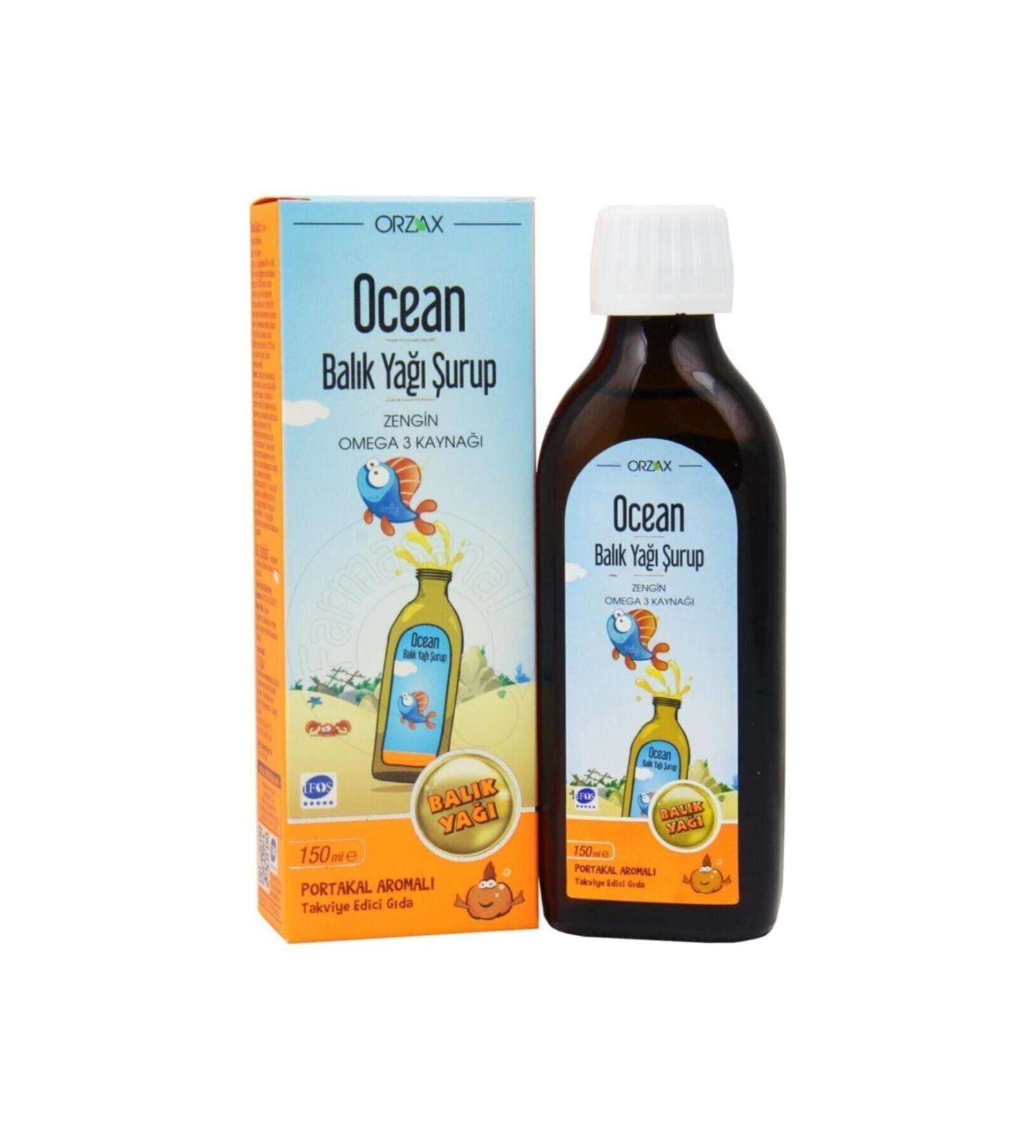 Ocean Orange Fish Oil Syrup 150 ml