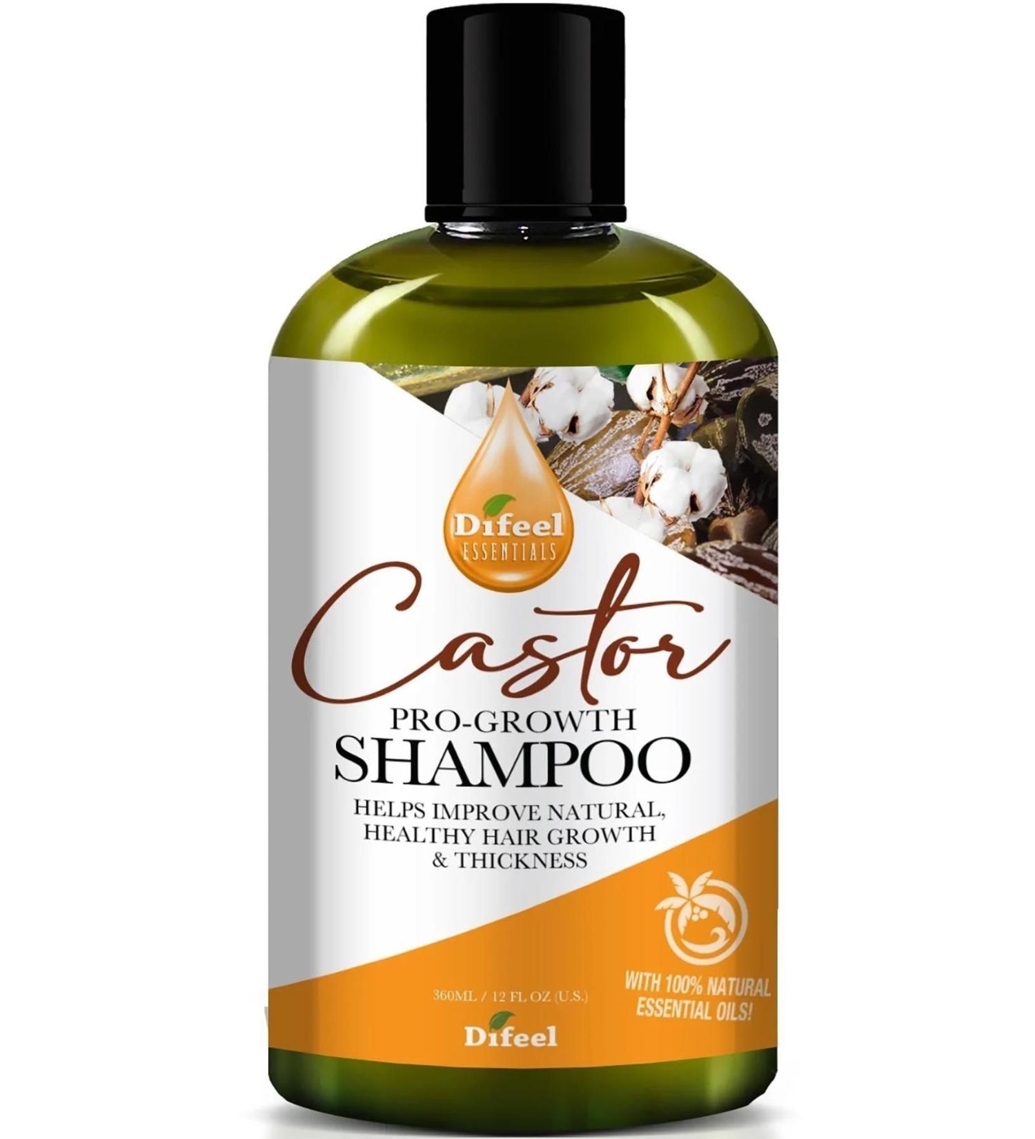 Difeel Essentials Castor Slow Growing Hair Shampoo 360ml