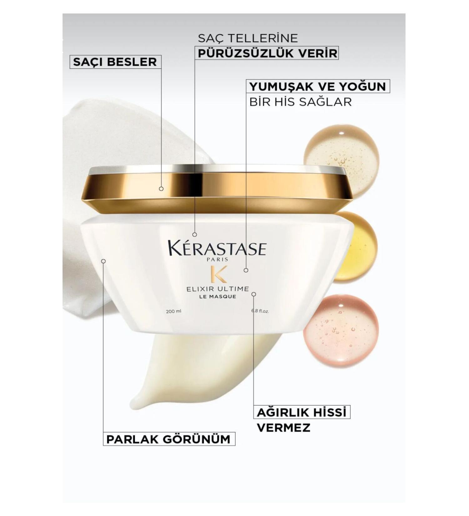 Kerastase Ua.elixir Ultime Kerastase Le Masque Shine Hair Mask P 200 ml evakerastase26