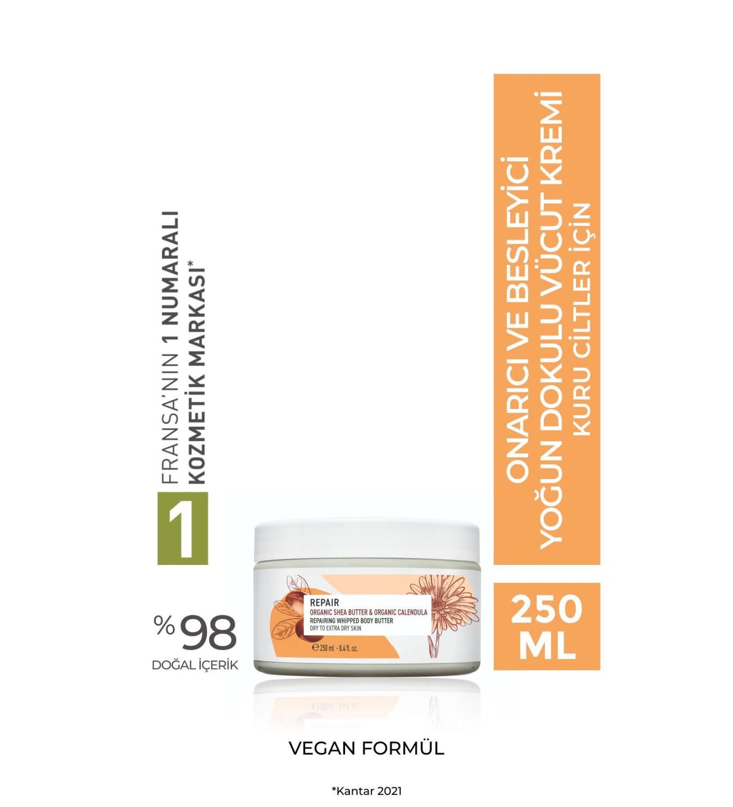 Yves Rocher Body Cream - Dry Skin - Repair Nourishing Intensive Texture / Reparation-250 ml - Buy Online on GoSupps.com