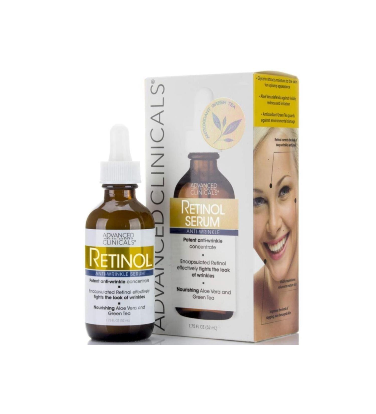 ADVANCED CLINICALS Retinol Anti-Wrinkle Serum 53 ml 819265007972