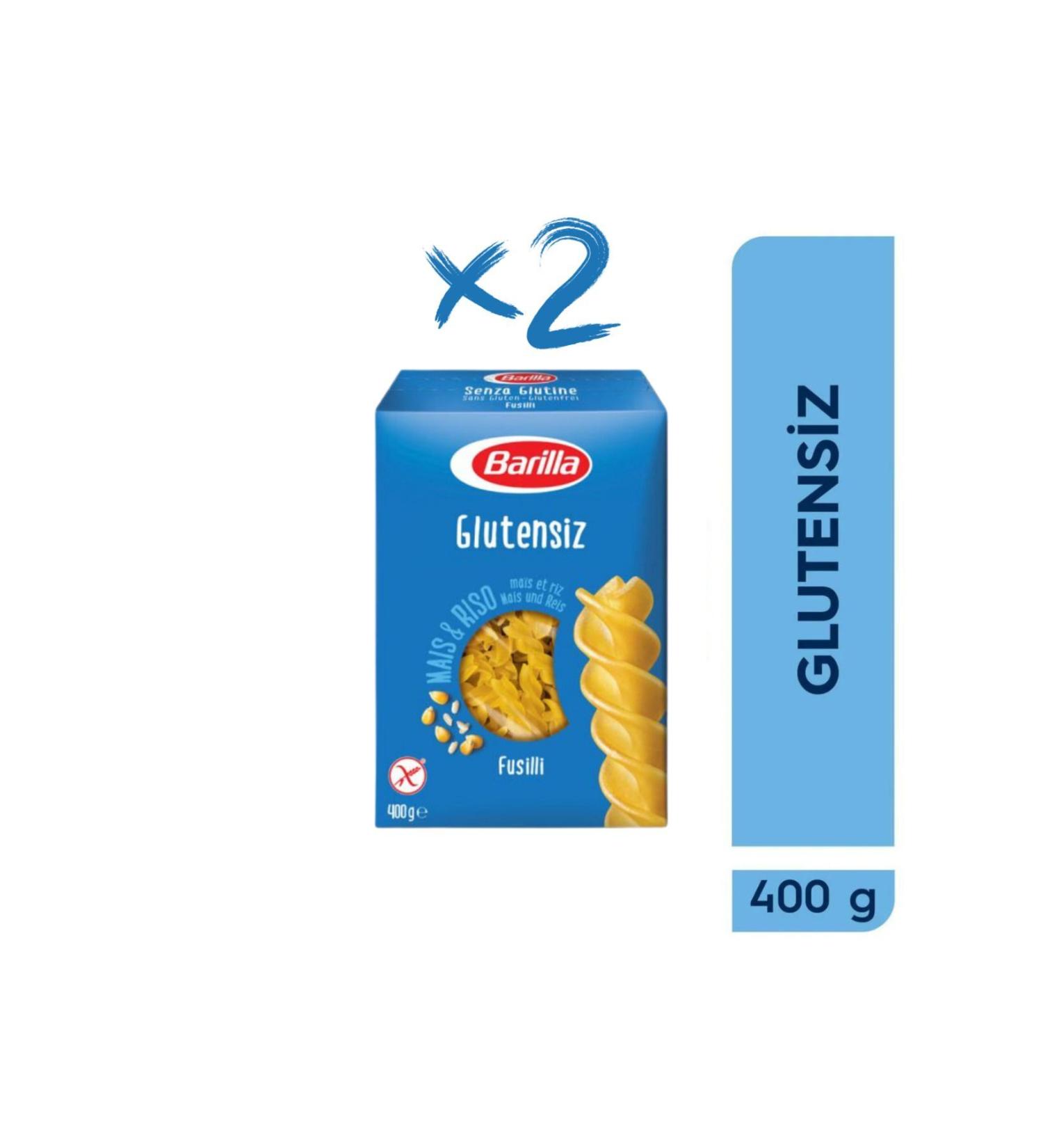 Barilla Gluten-Free Spiral Pasta x2 Pieces (Fusulli) - Buy Online on GoSupps.com