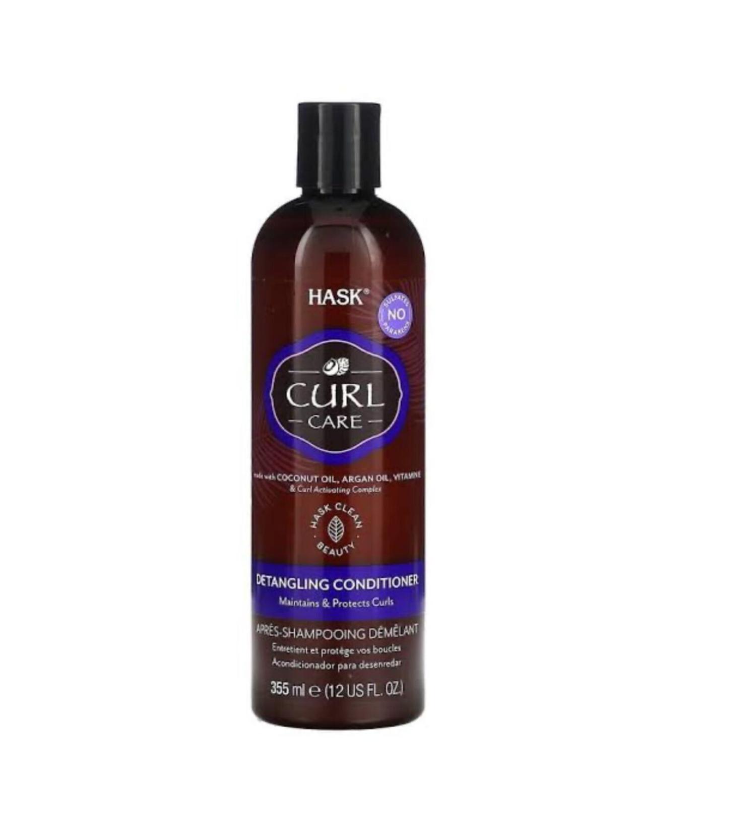 HASK Moisturizing Conditioner for Curly Hair 355 ml