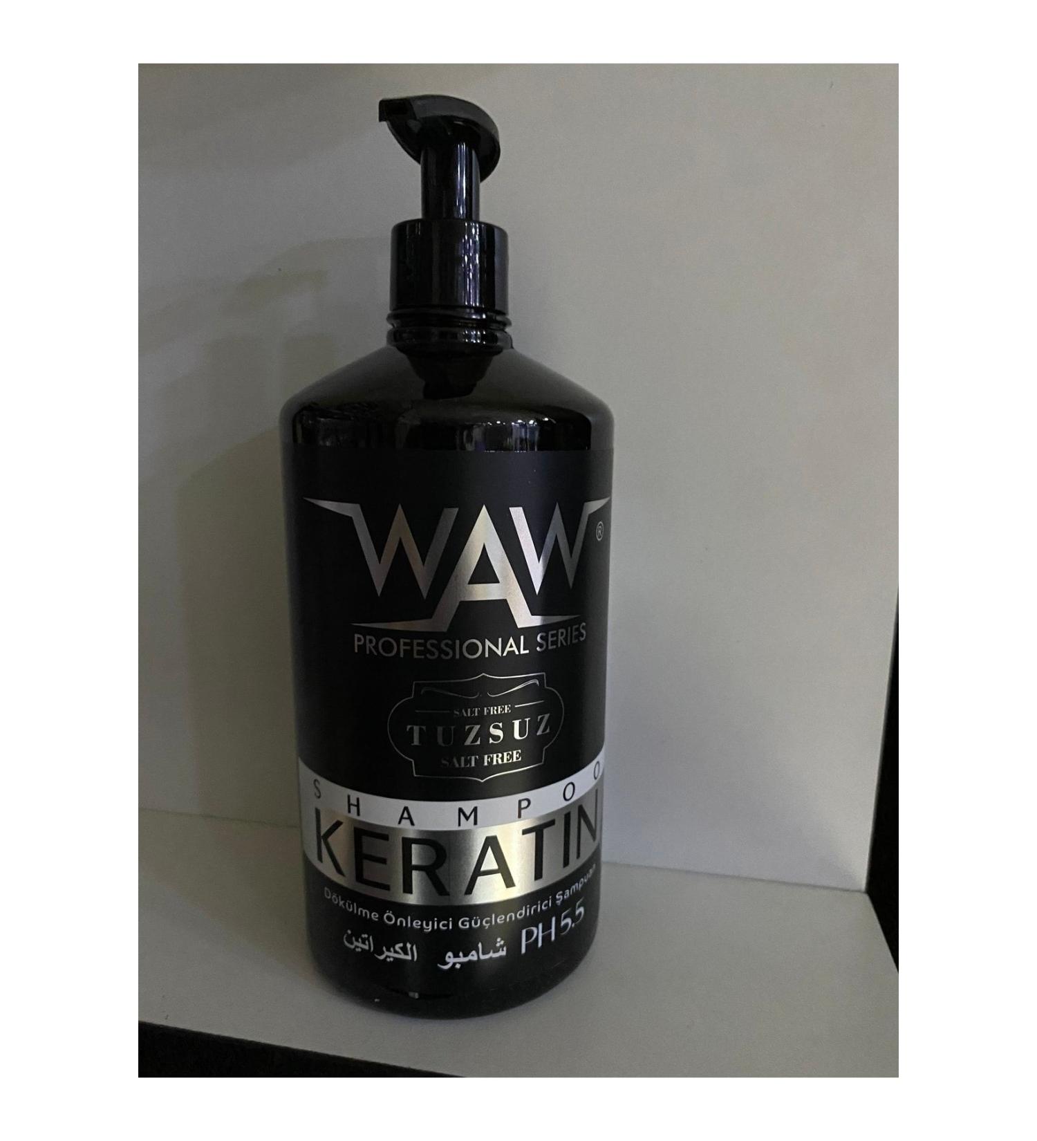 Waw Salt-Free Shampoo Keratin Essence 1000ml