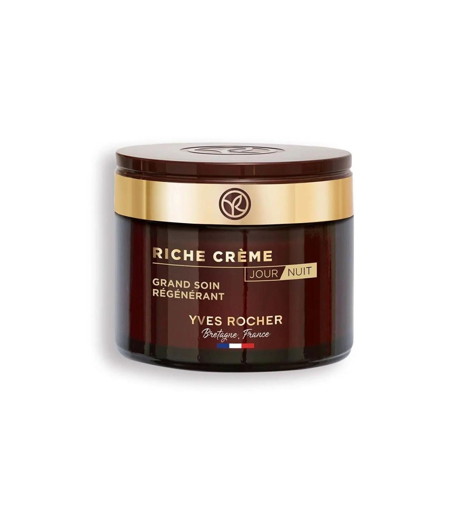 Yves Rocher Riche Creme - Vitamin A & E Nourishing Anti-Aging and Anti-Wrinkle Cream 75ml - Buy Online on GoSupps.com