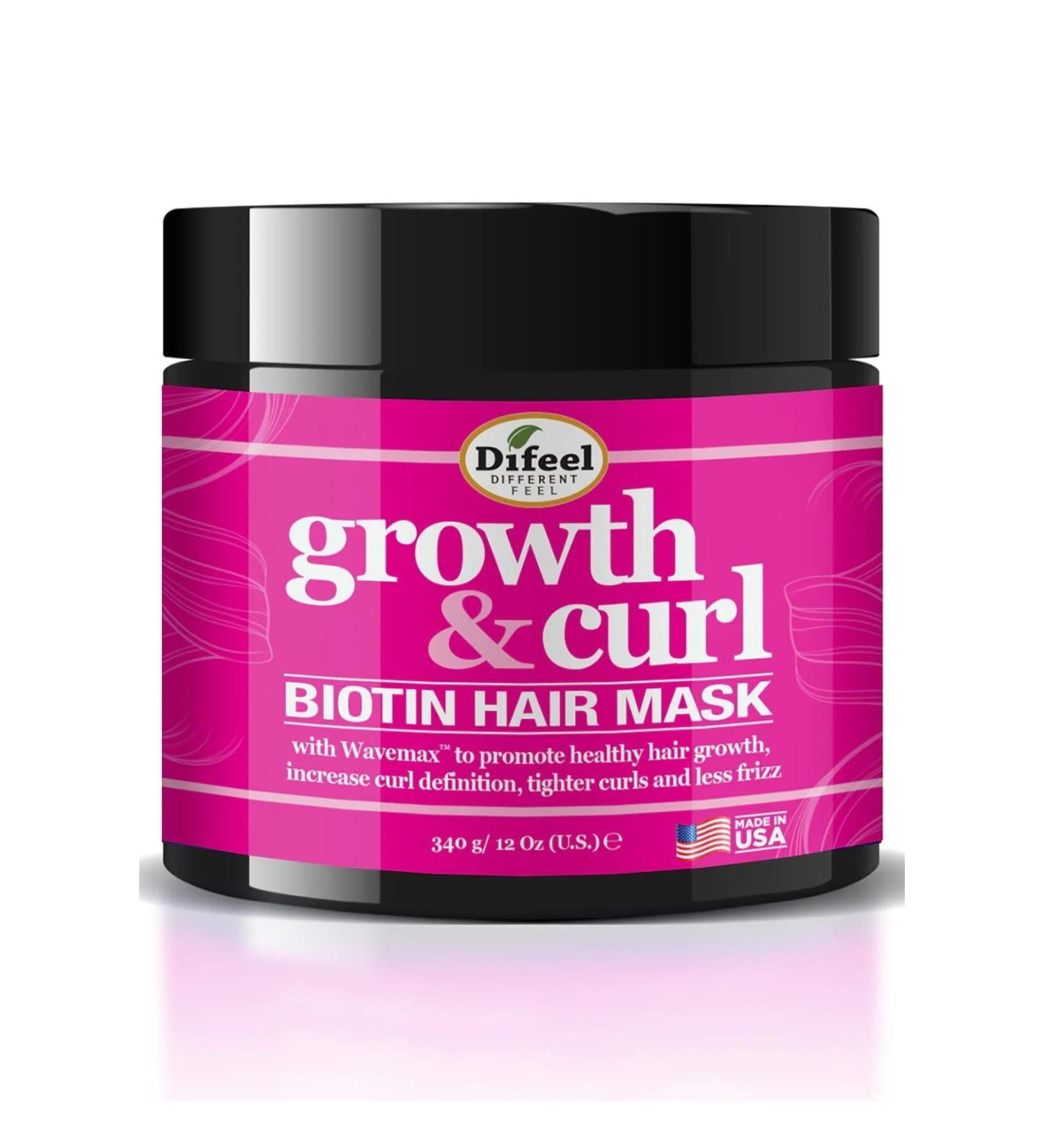 Difeel Biotin Growth & Curl Hair Mask 340GR
