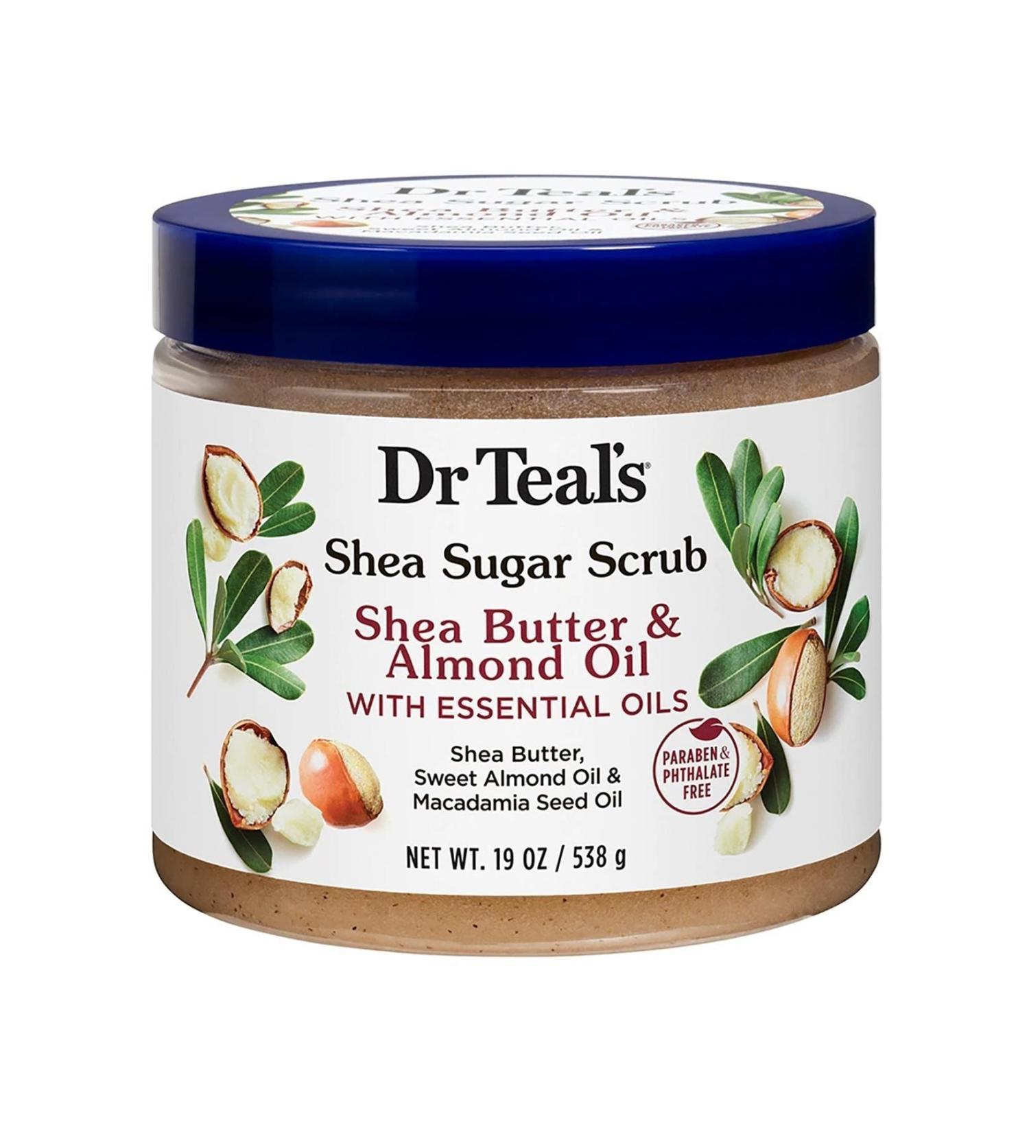 Dr Teals Dr.teal's Shea Sugar Scrub Shea Butter & Almond Oil Body Sugar Peeling 538gr