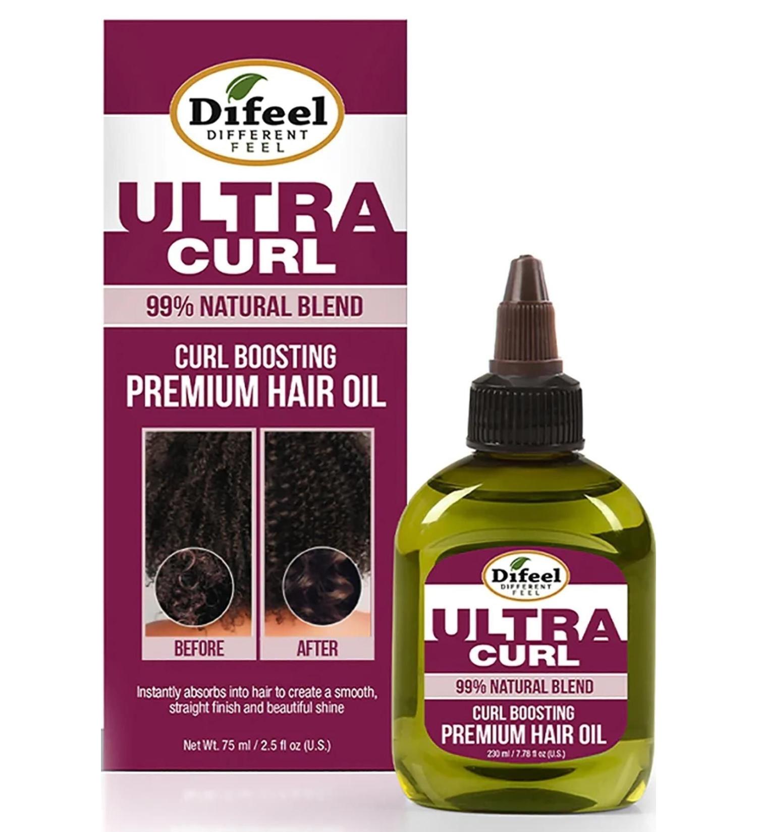 Difeel Ultra Curl Curl Defining Hair Care Oil 75ml - Buy Online on GoSupps.com