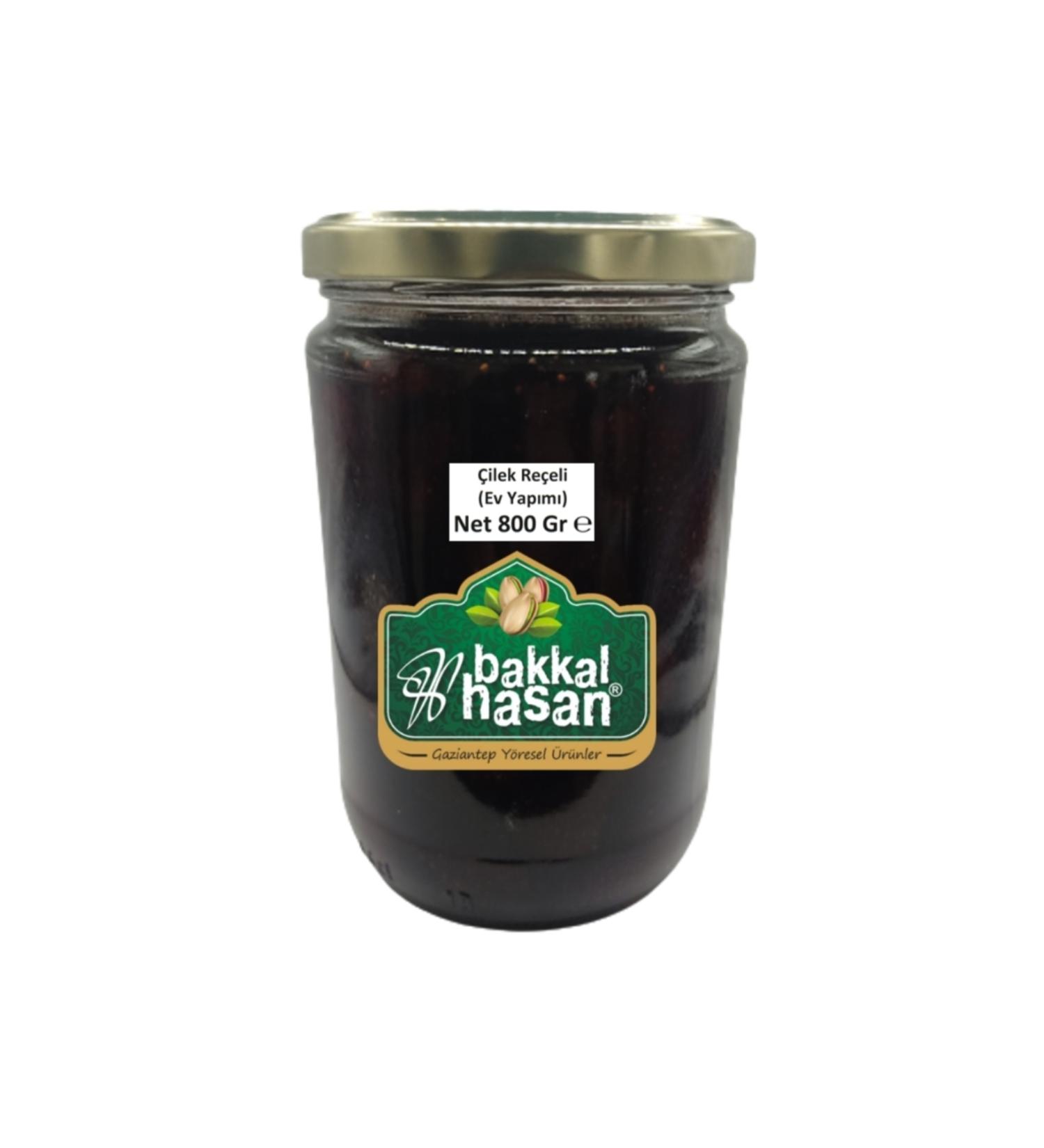 grocery store hasan Strawberry Jam Homemade 800 gr Glass Jar