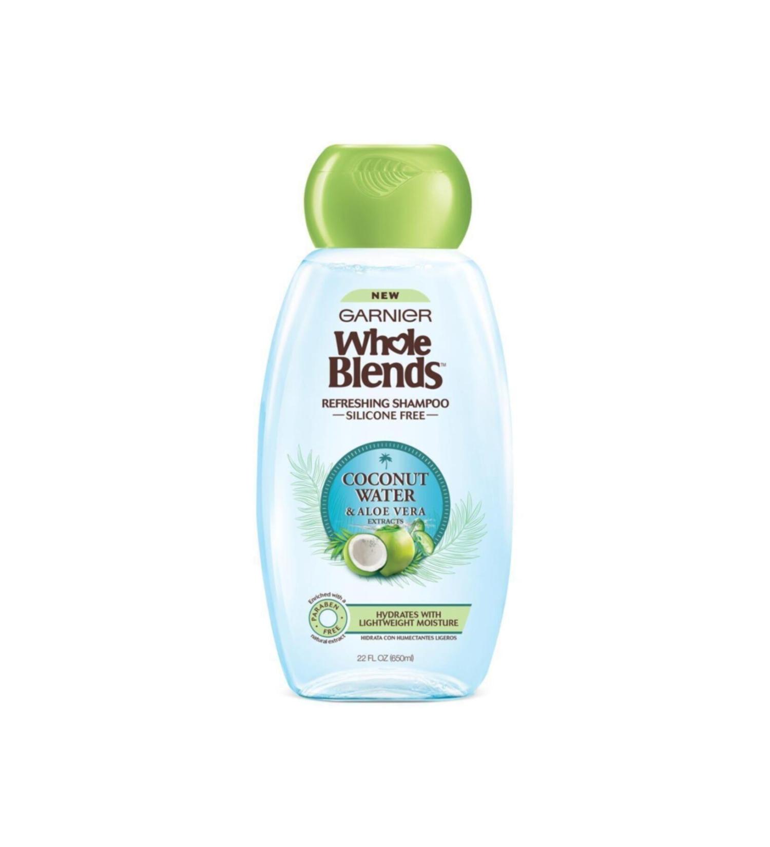Garnier Whole Blends Coconut Water & Aloe Vera Shampoo 650ml