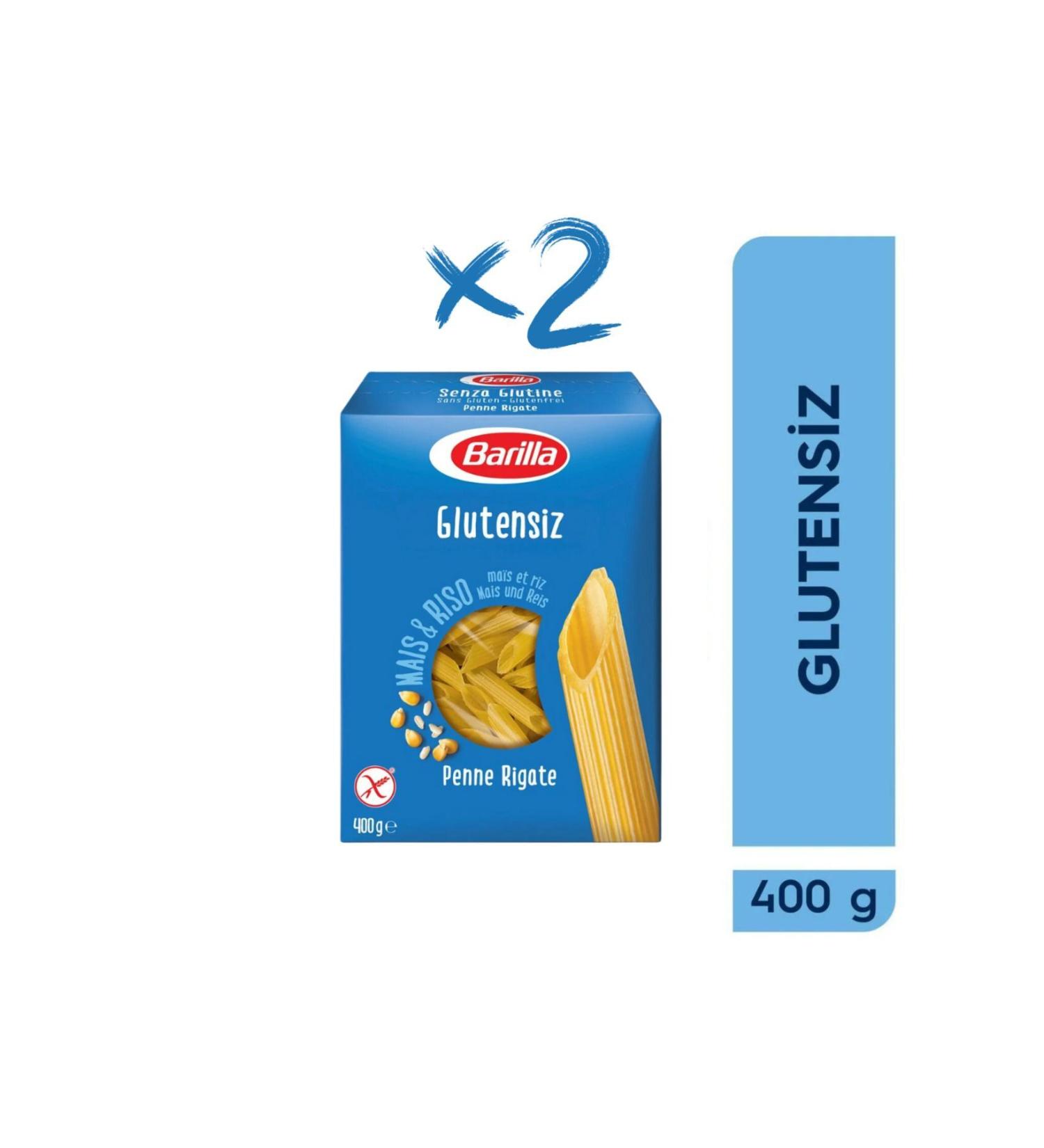Barilla Gluten Free Penne Pasta x2 Pieces - Buy Online on GoSupps.com