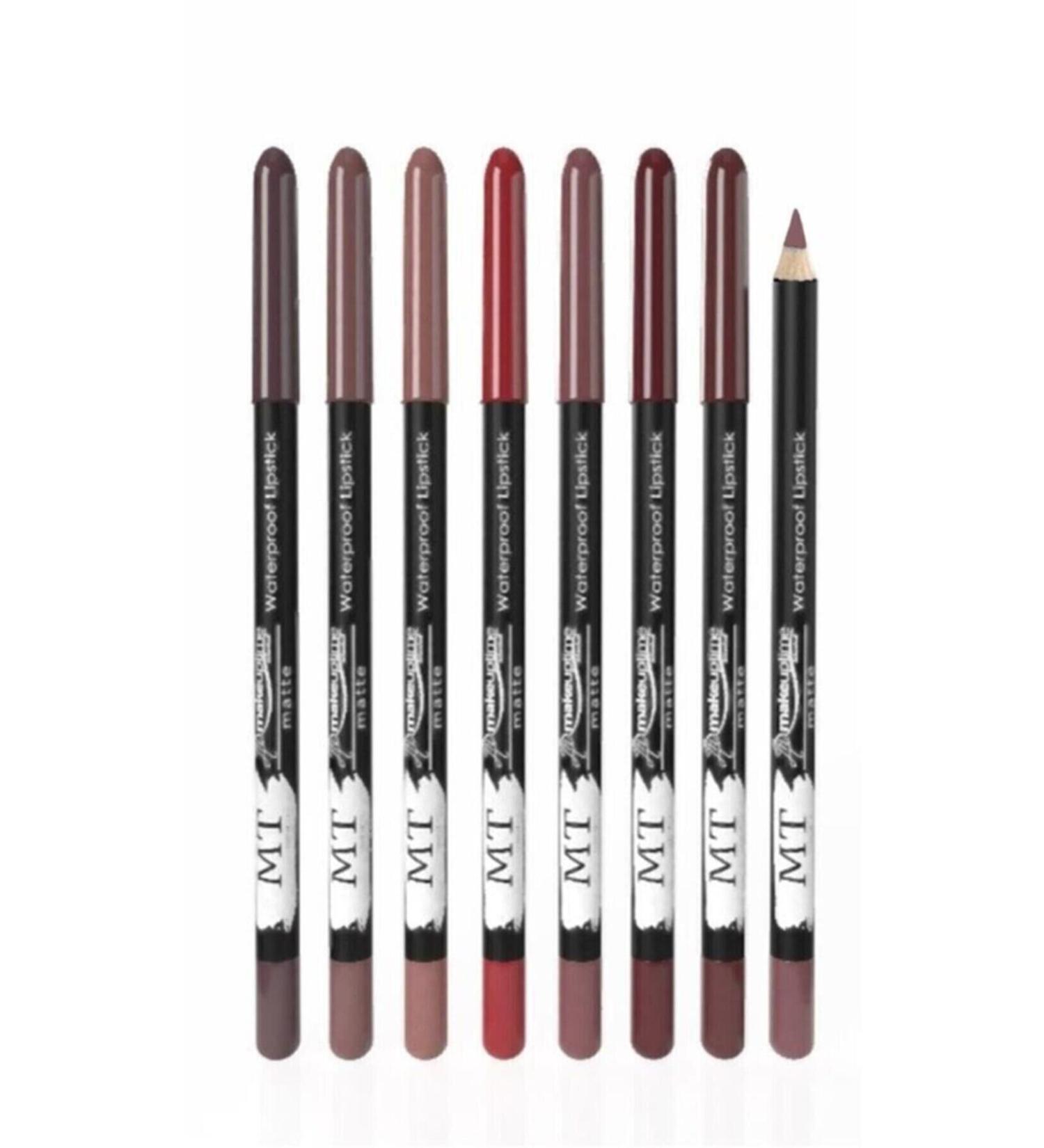 MT Beauty Model 8-Piece Lip Pencil Set