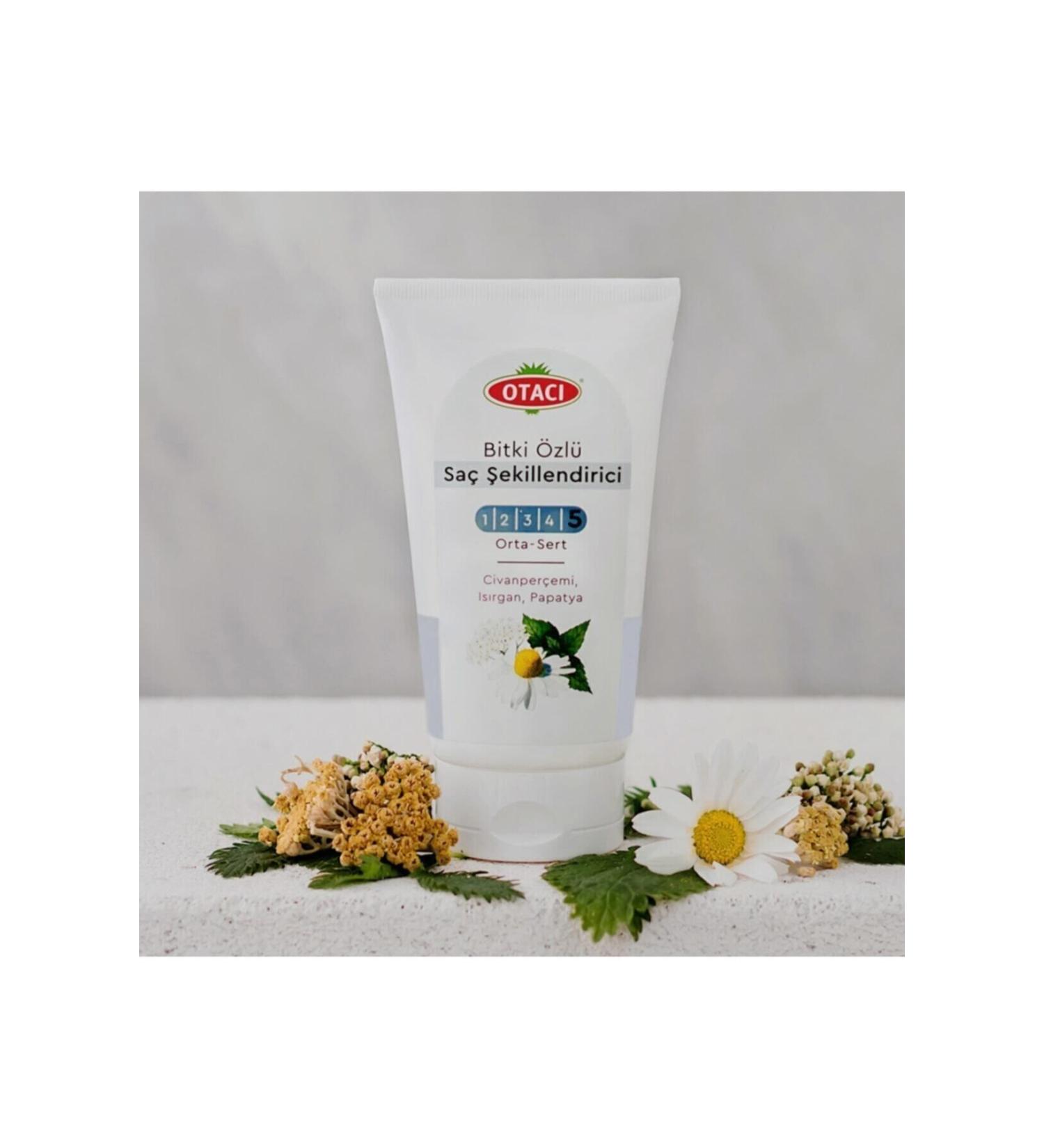 Otac Natural Gel Herbal Nourishing Plant Essence Hair Styling Medium-hard 150ml