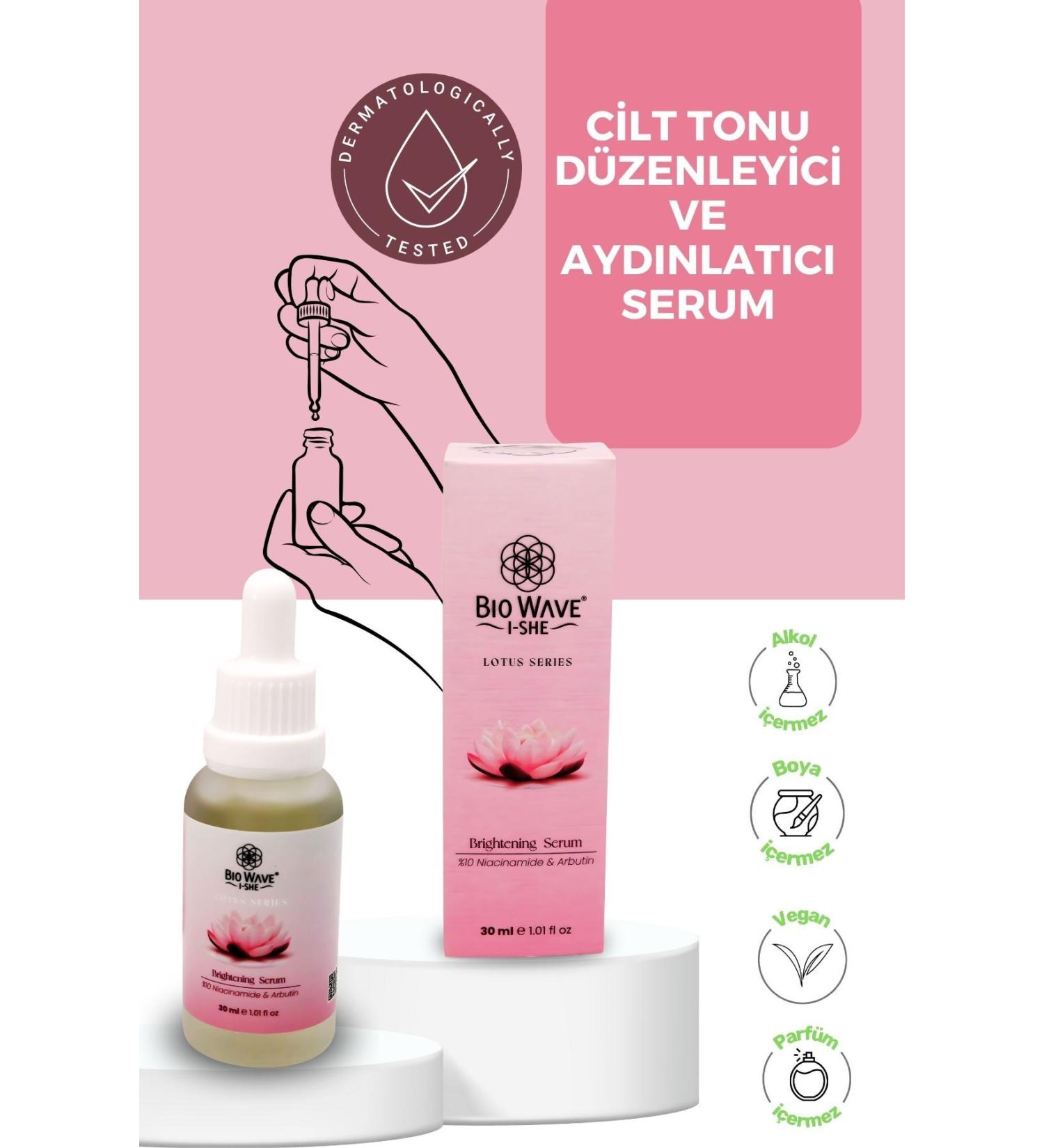 BIO WAVE Skin Tone Corrector and Brightening Serum: Brightening Serum Niacinamide & Arbutin (30 ML)