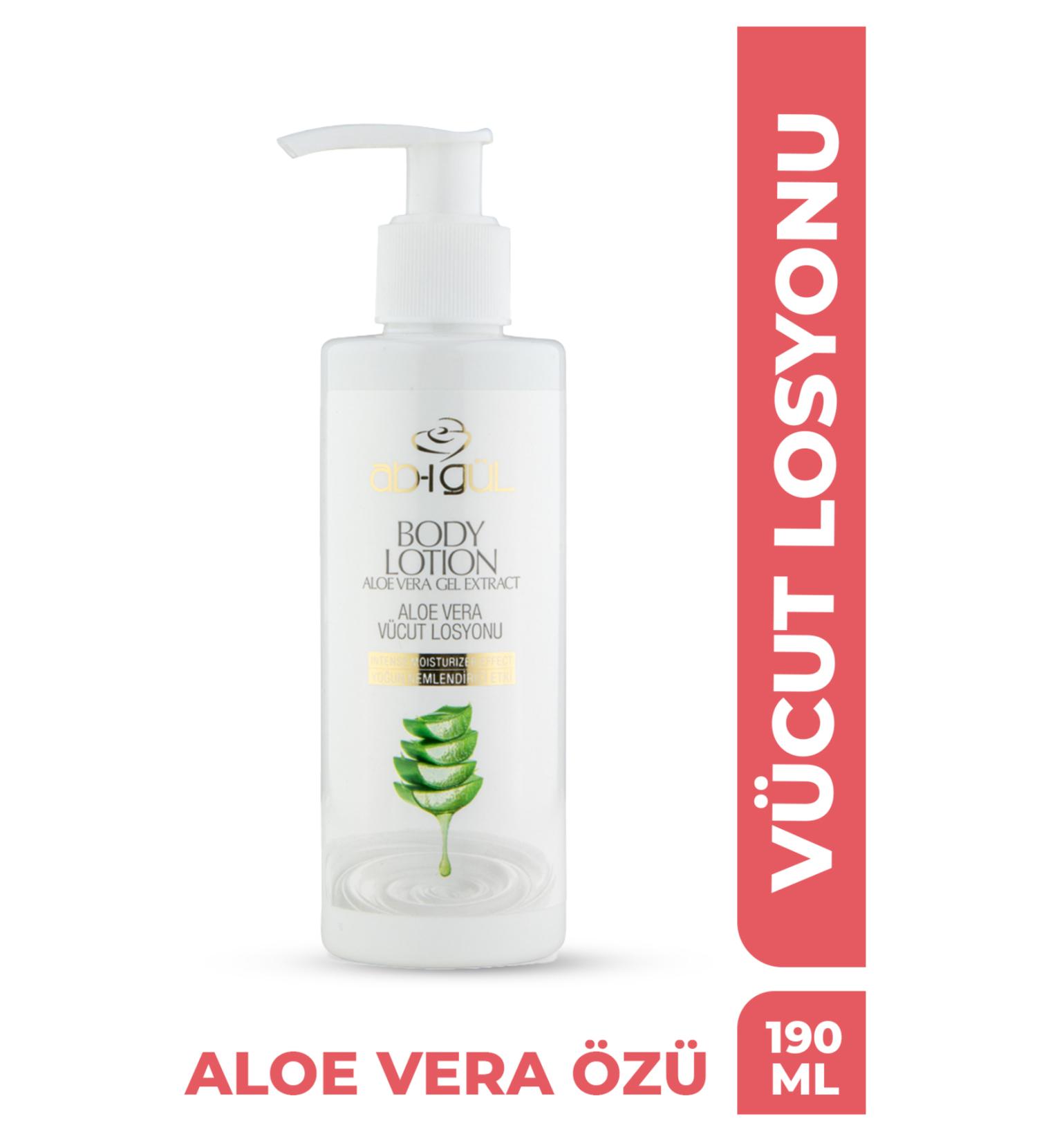 Ab-i Gul Aloe Vera Body Lotion Intensive Moisturizing 200 ml - Buy Online on GoSupps.com