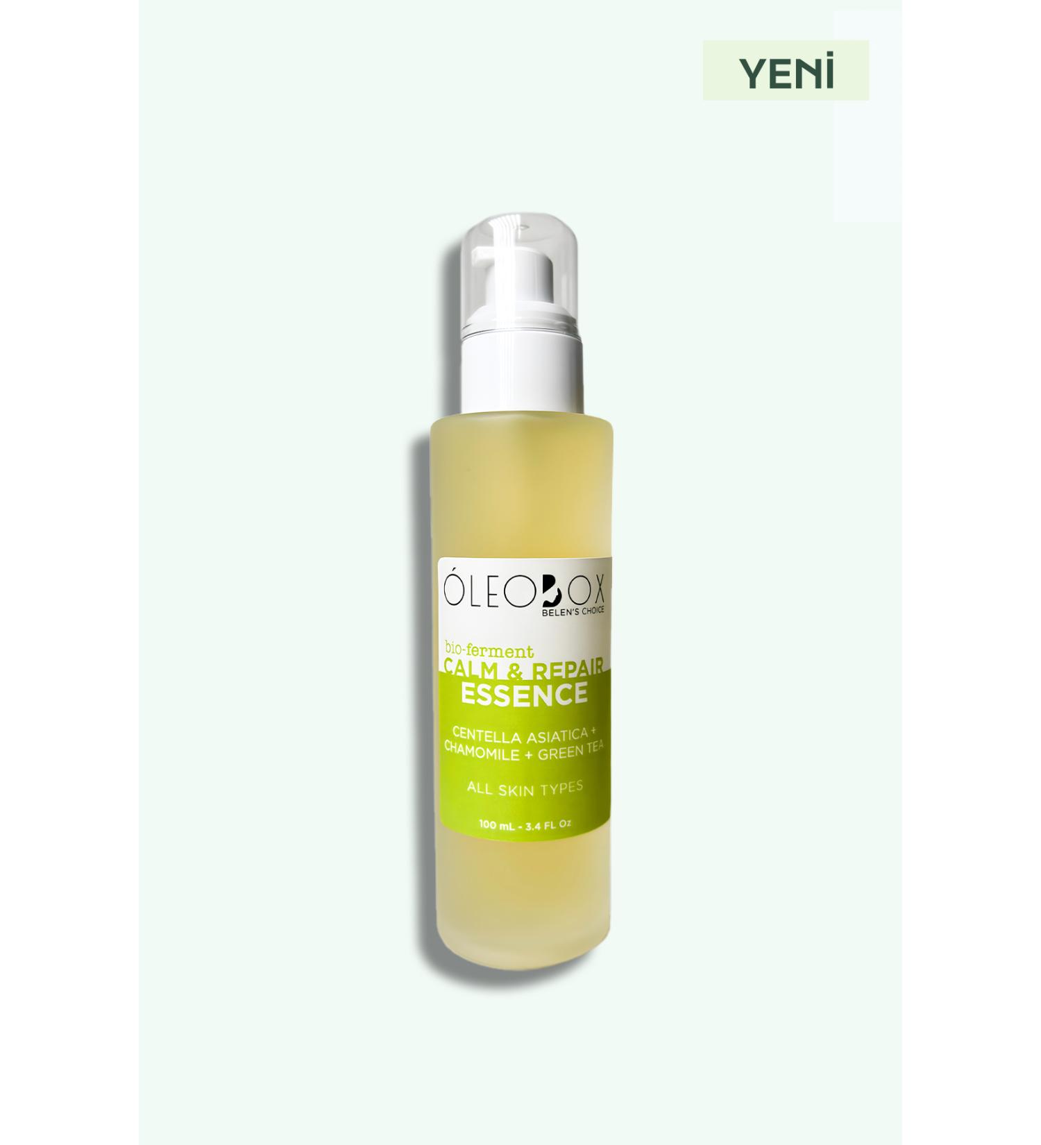 Oleobox Bio-Ferment Calm Repair Essence (Chamomile + Aleo Vera) - 100 ML - Buy Online on GoSupps.com