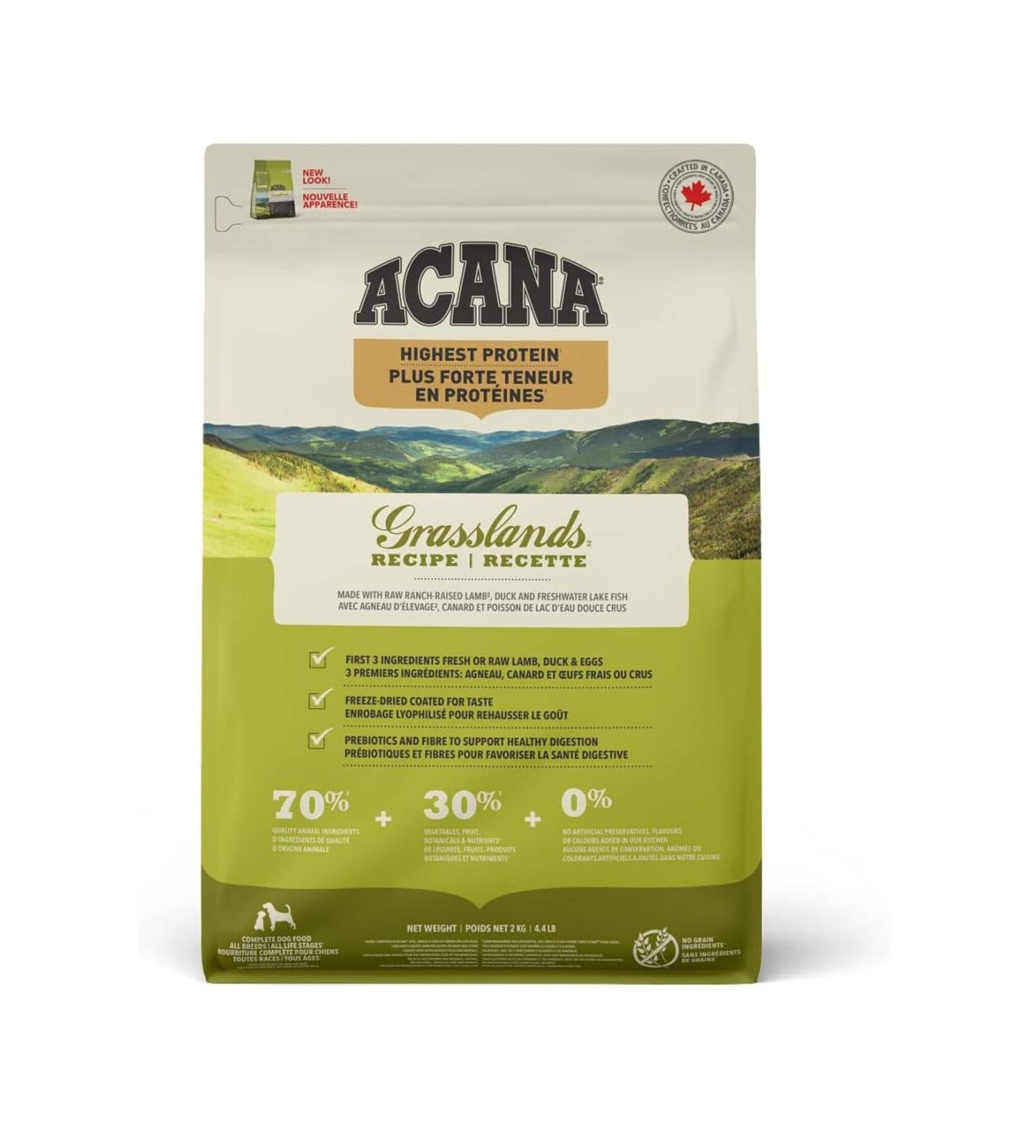 Store Regionals - Grasslands Dog Food 2 Kg New Model 963583