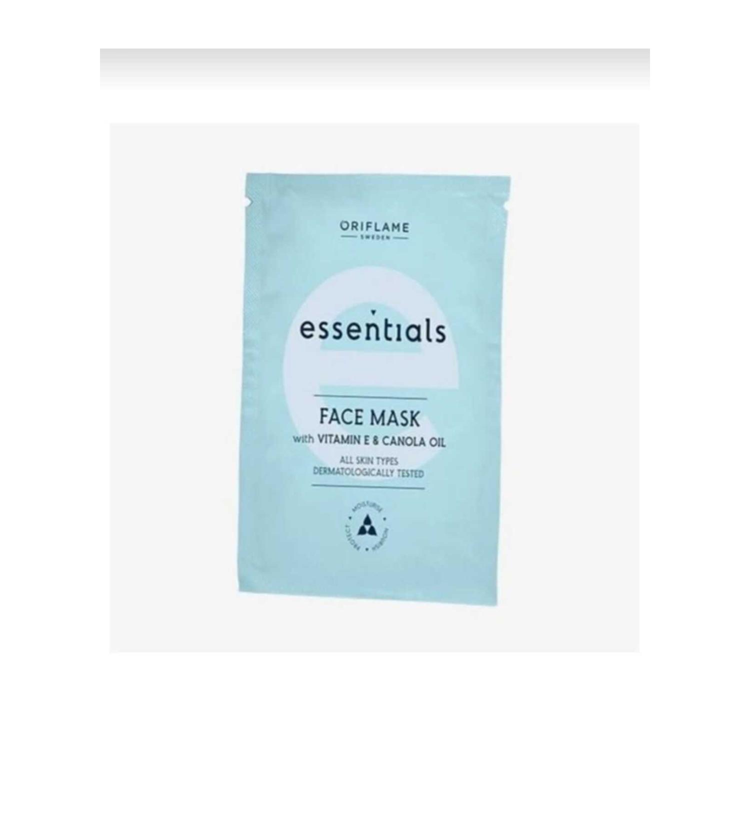 Oriflame Essentials Vitamin E Canola Oil Face Mask