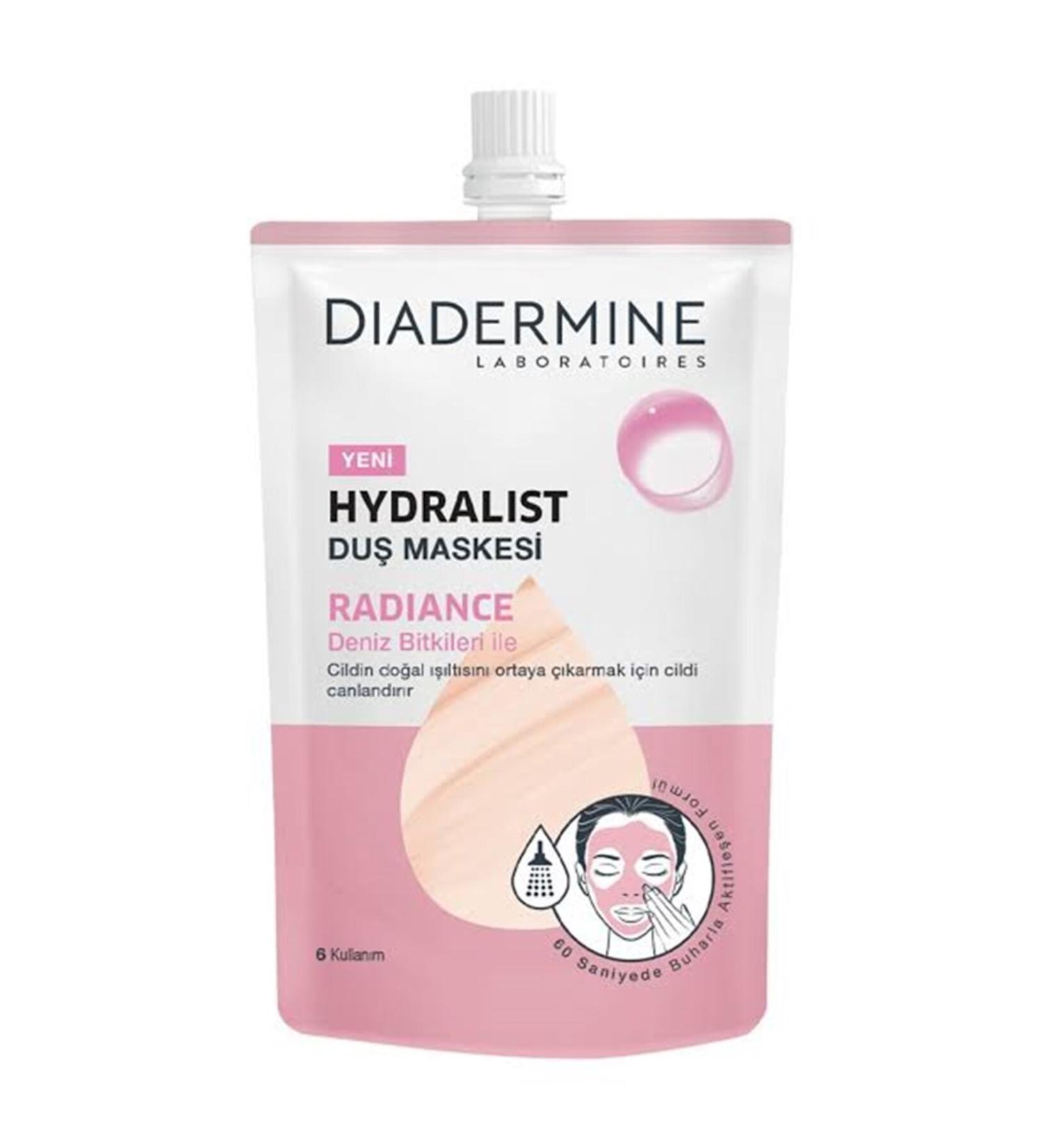 Diadermine Hydralist Shower Mask Radiance 50 ml