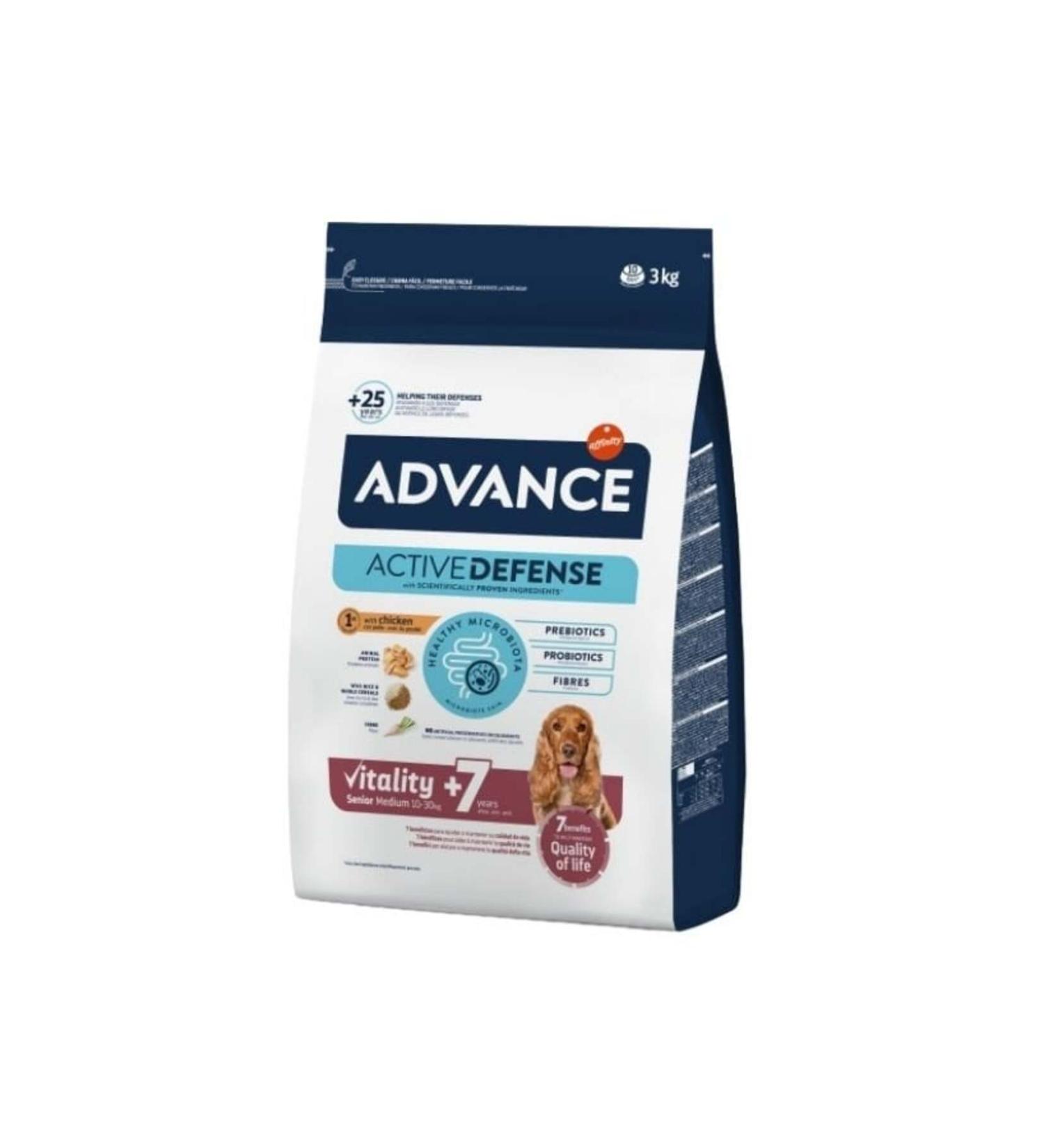 Advance Senior Medium Chicken Medium Breed Old Dog Food 3 Kg
