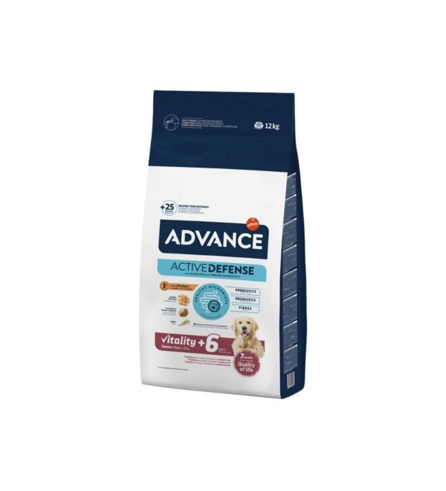 Advance Senior Maxi Chicken Large Breed Old Dog Food 12 Kg