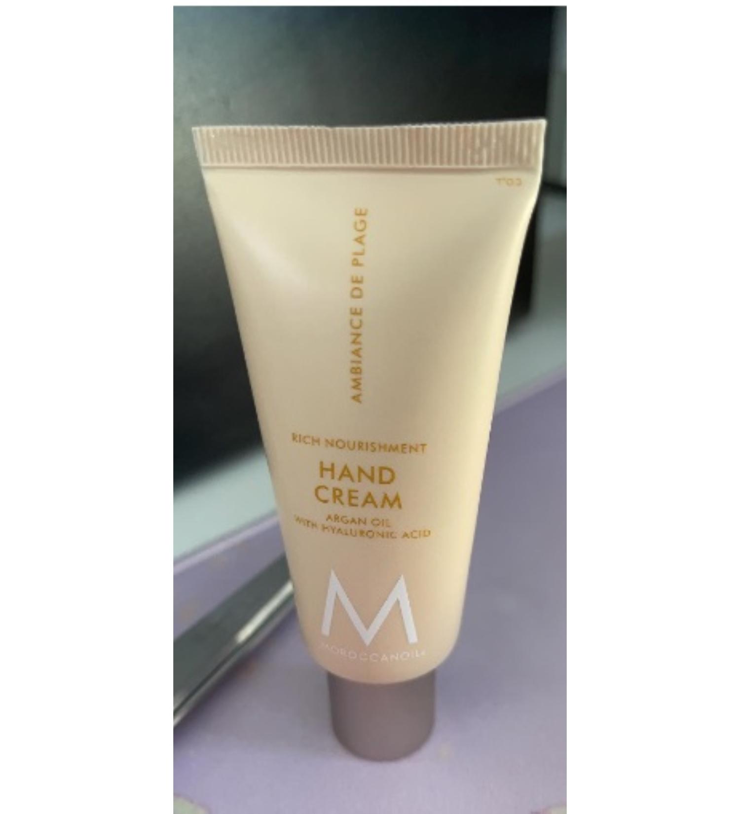 Moroccanoil Ambiance De Plage Mineral Oil-Free Argan Oil Hand Cream 1.35 fl.oz. 9BEAUTYSECRETS