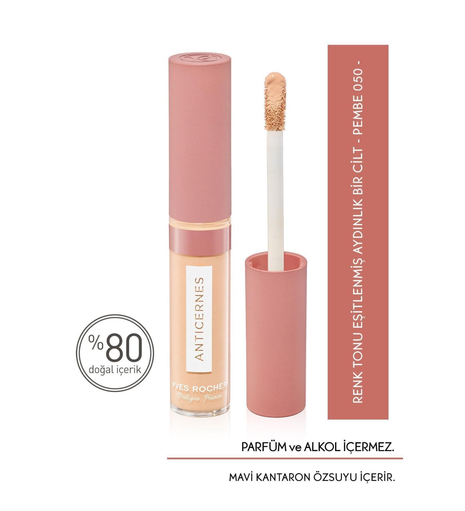 Yves Rocher Luminous Look Flawless Liquid Concealer-7 Ml-Pink 050