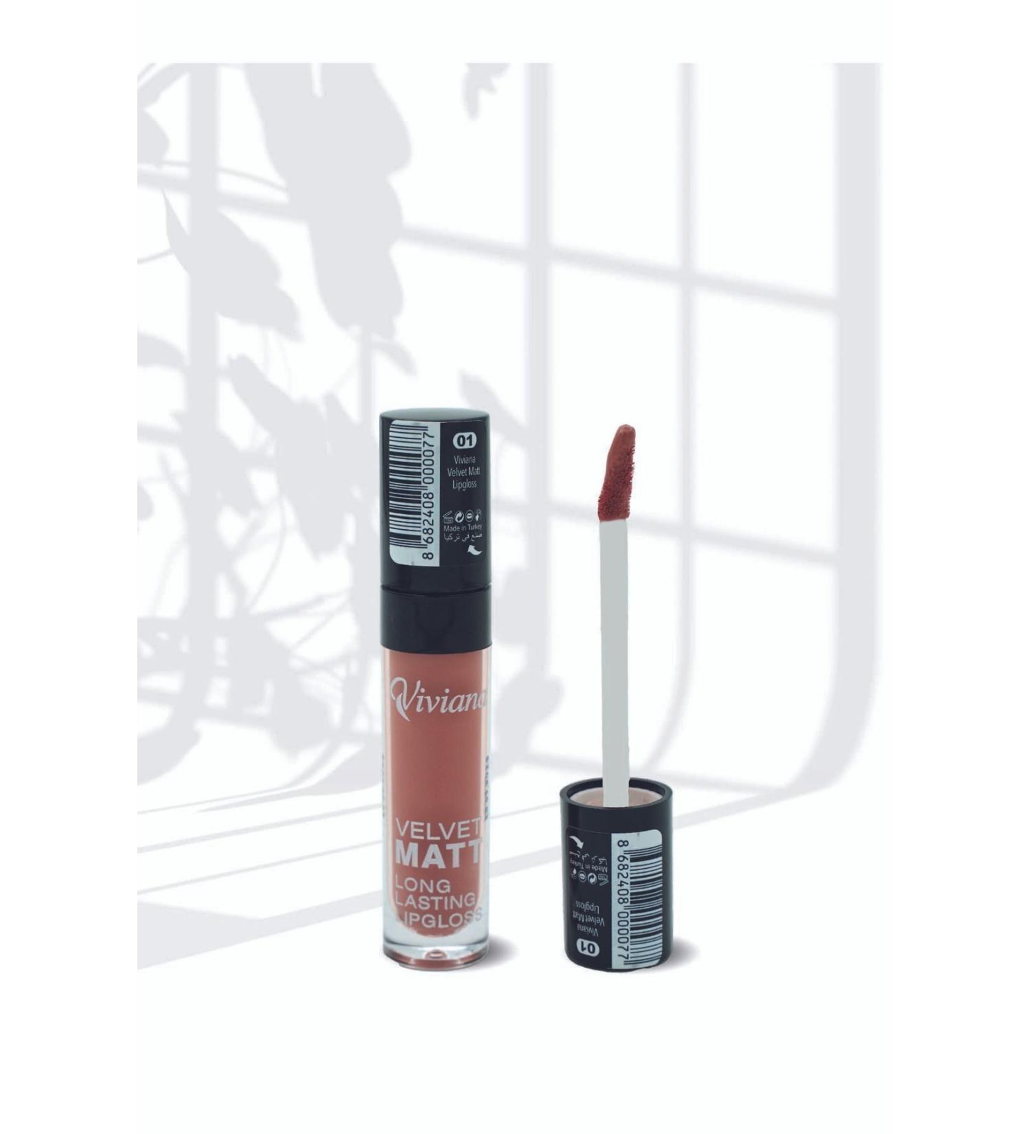 Viviana Velvet Matt Longlasting Lipgloss 01