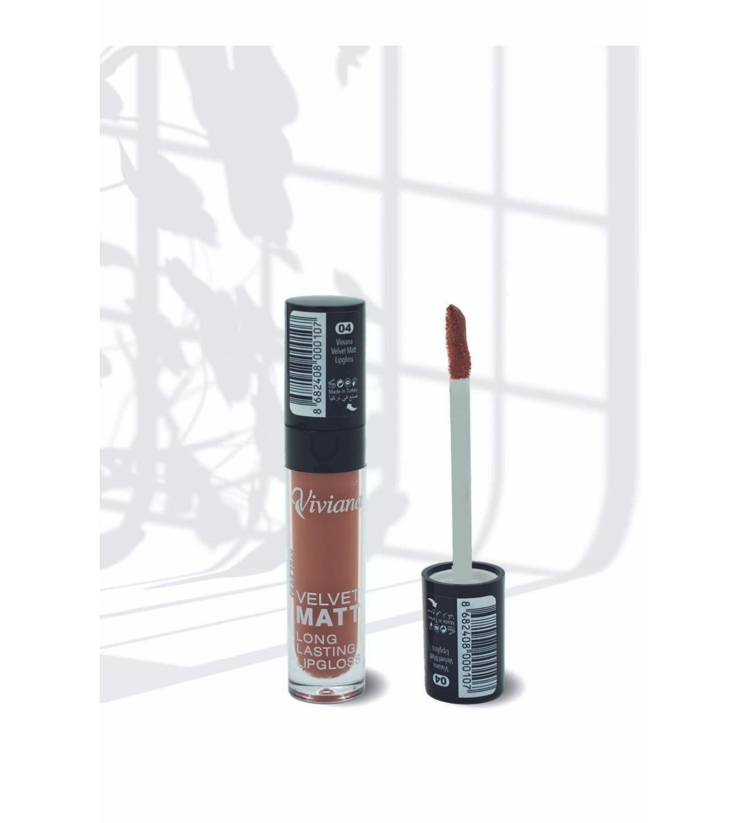Viviana Velvet Matt Long Lasting Lipgloss 04