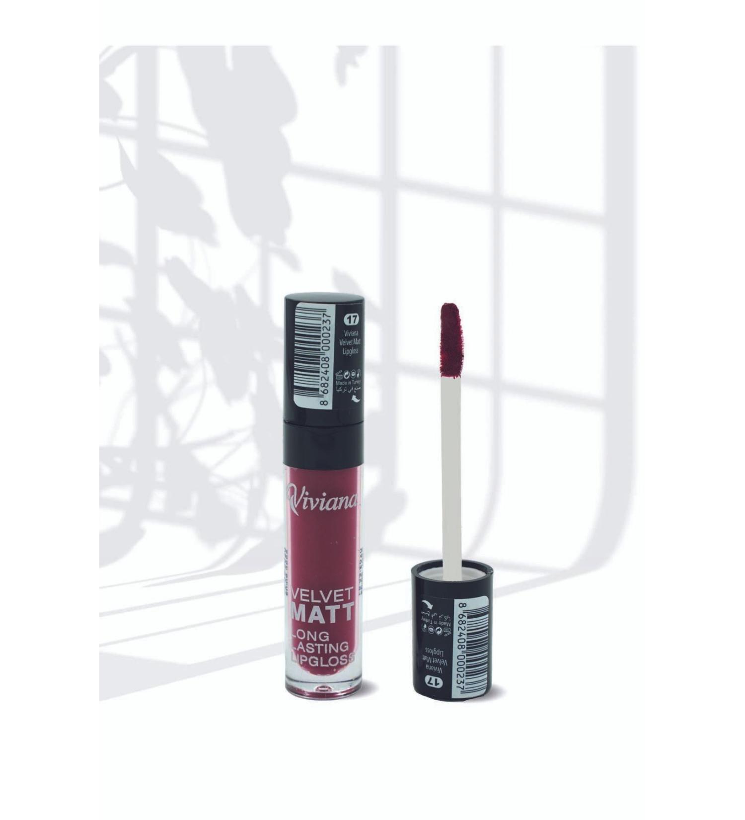 Viviana Velvet Matt Long Lasting Lipgloss 17