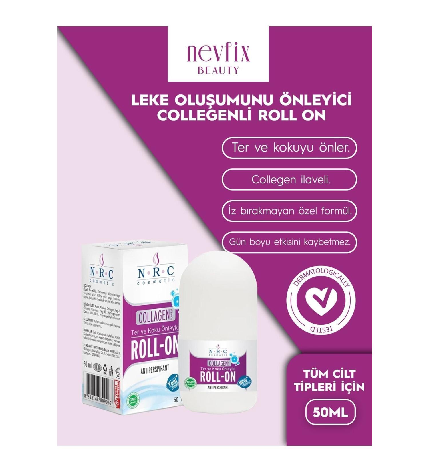 NRC Roll On Antiperspirant Roll-on 50 Ml with Collagen Addition - Buy Online on GoSupps.com