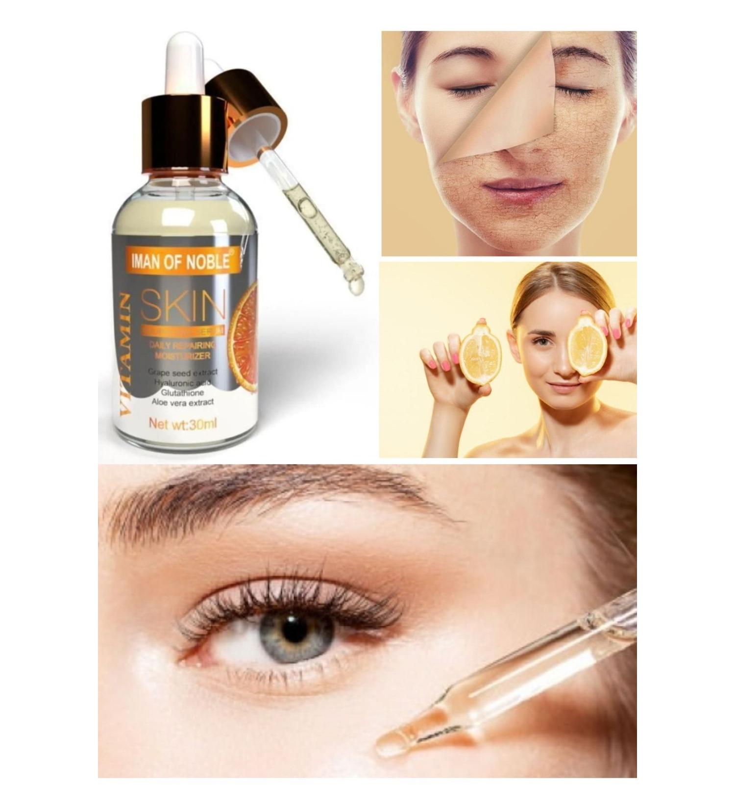 Utelips Revitalizing Bottle Skin Renewal and Smooth Appearance Provider 30 Ml Orange Vitamin Serum