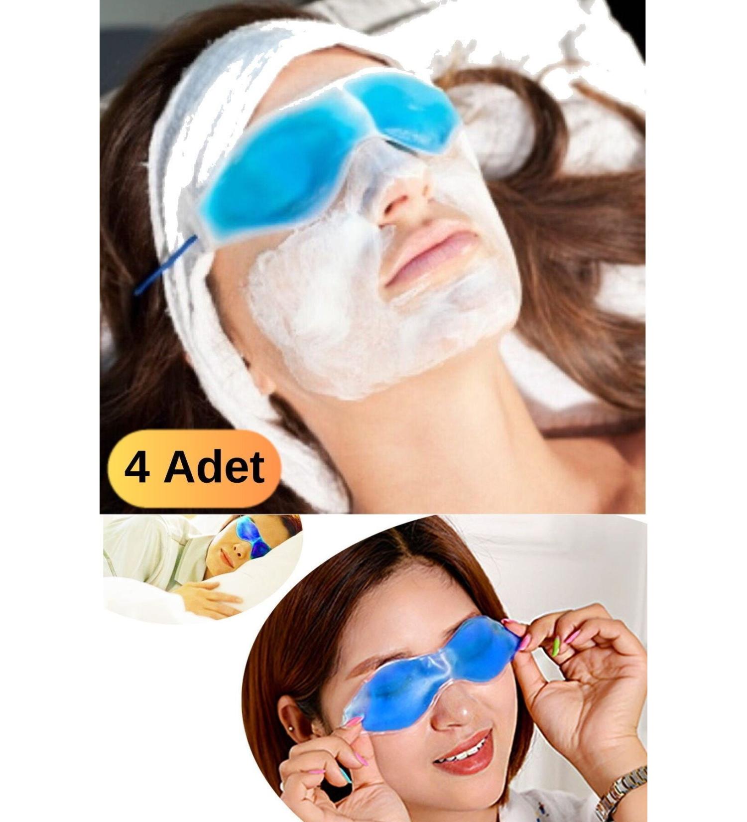 Utelips 4 Pieces Eye Pain Bruise Reliever After Makeup Eye Mask Puffiness Eye Relaxer