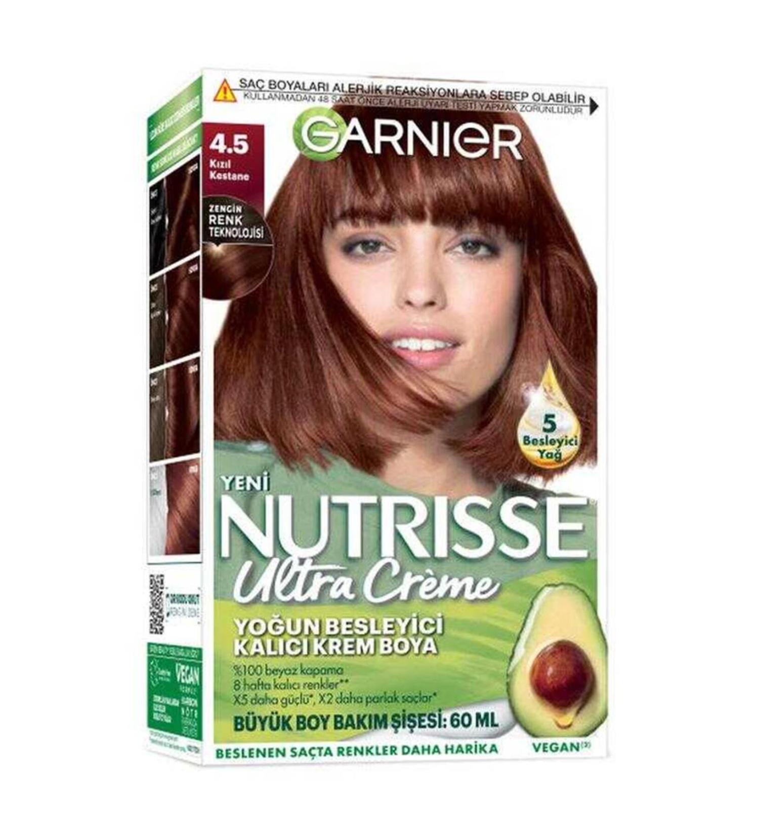 Garnier GARNIER NUTR SSE ULTRA CREME 4.5 RED CHESTNUT - Buy Online on GoSupps.com