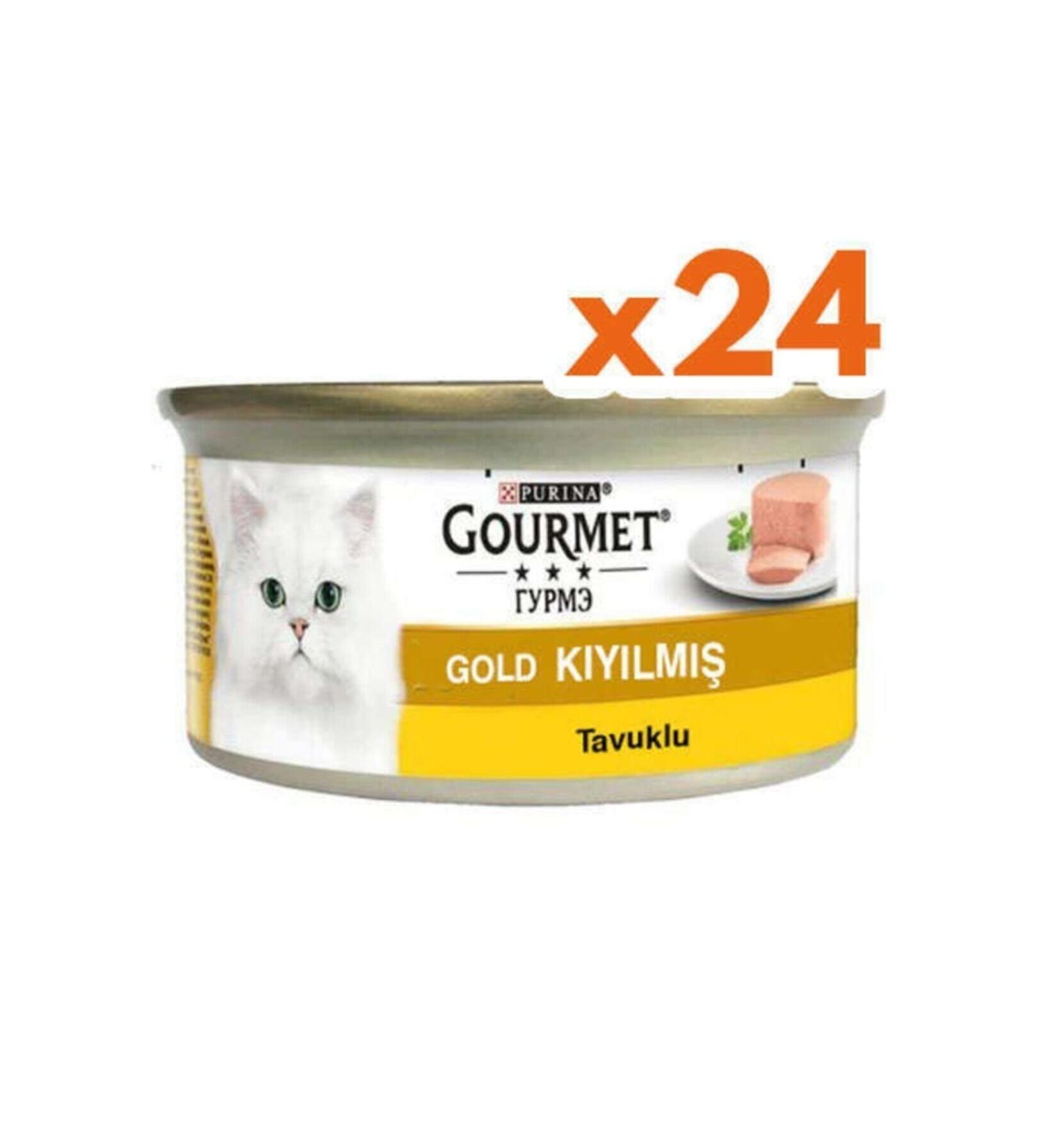 Gourmet Gourmet Gold Minced Chicken Cat Food 85 gr. 24 Piece Package