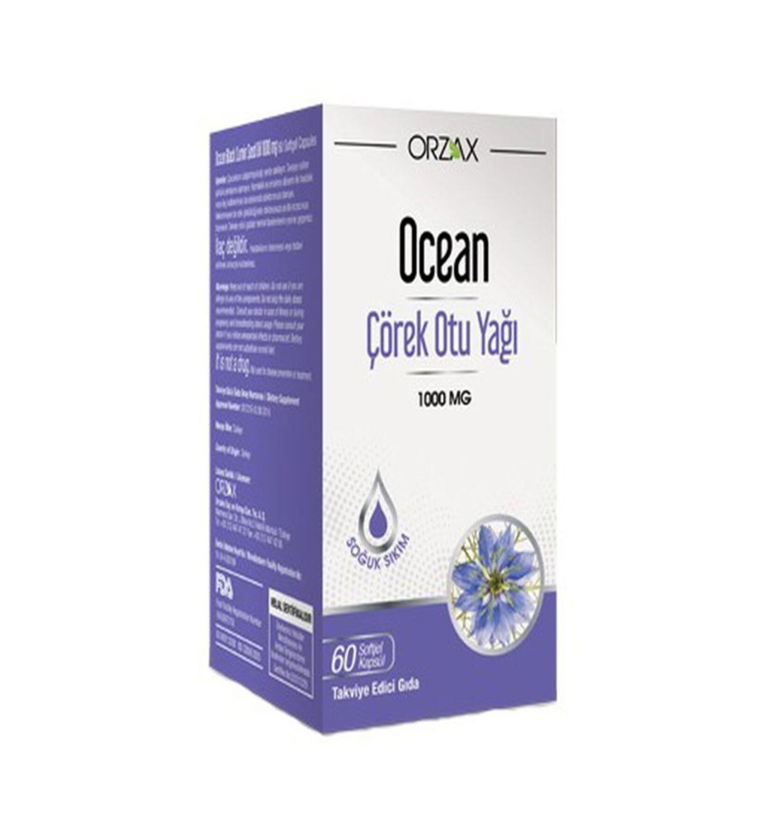 Ocean Black Cumin Oil 60 Capsules