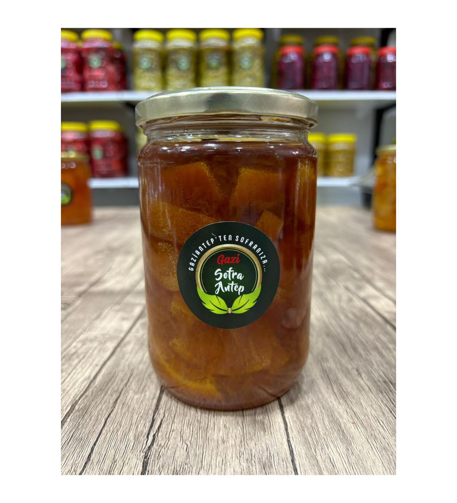 gazisofraantep orange jam net 800 gr