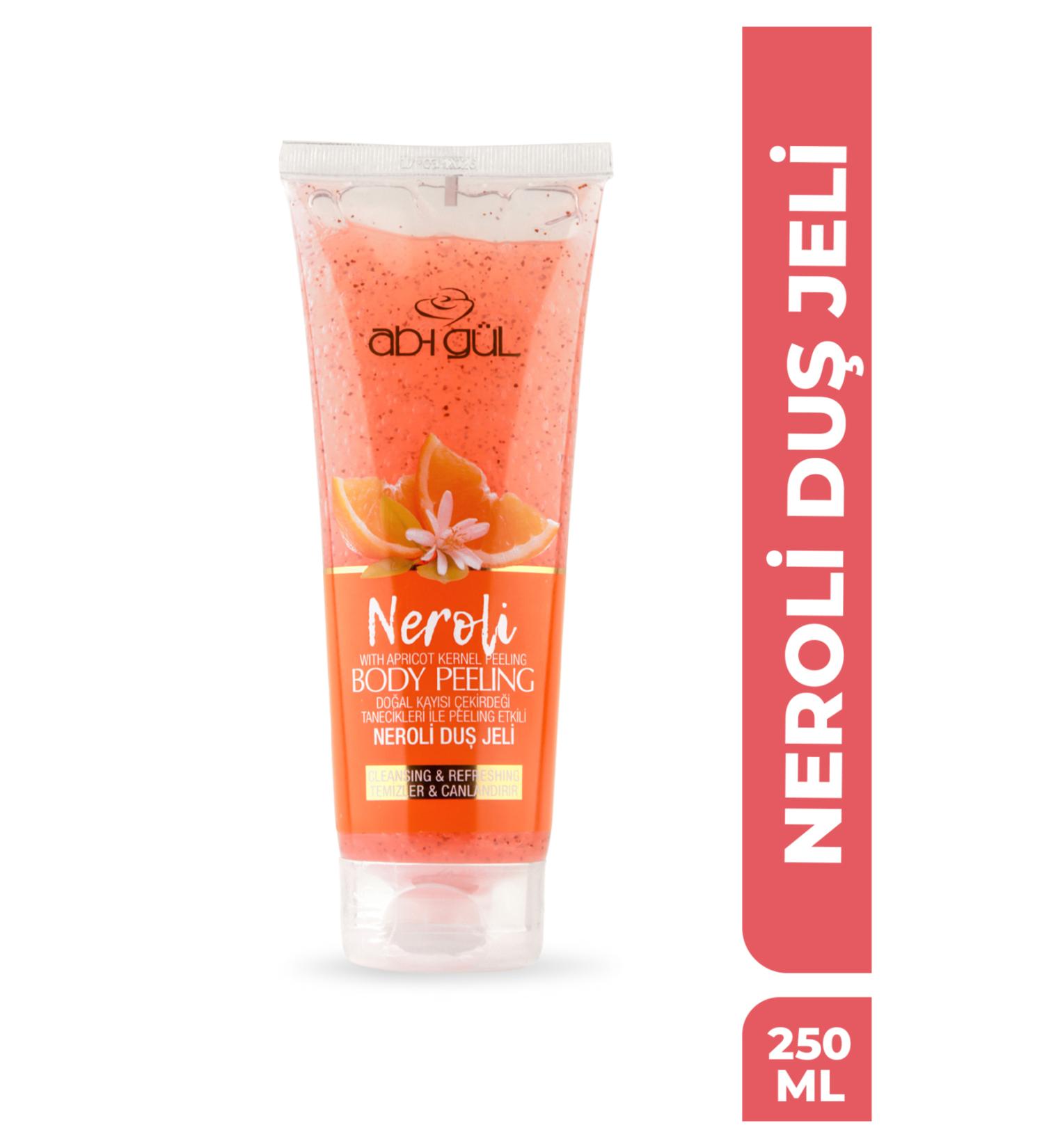 Ab-i G l Neroli Body Peeling Natural Apricot Kernel Grains 250 Ml - Buy Online on GoSupps.com
