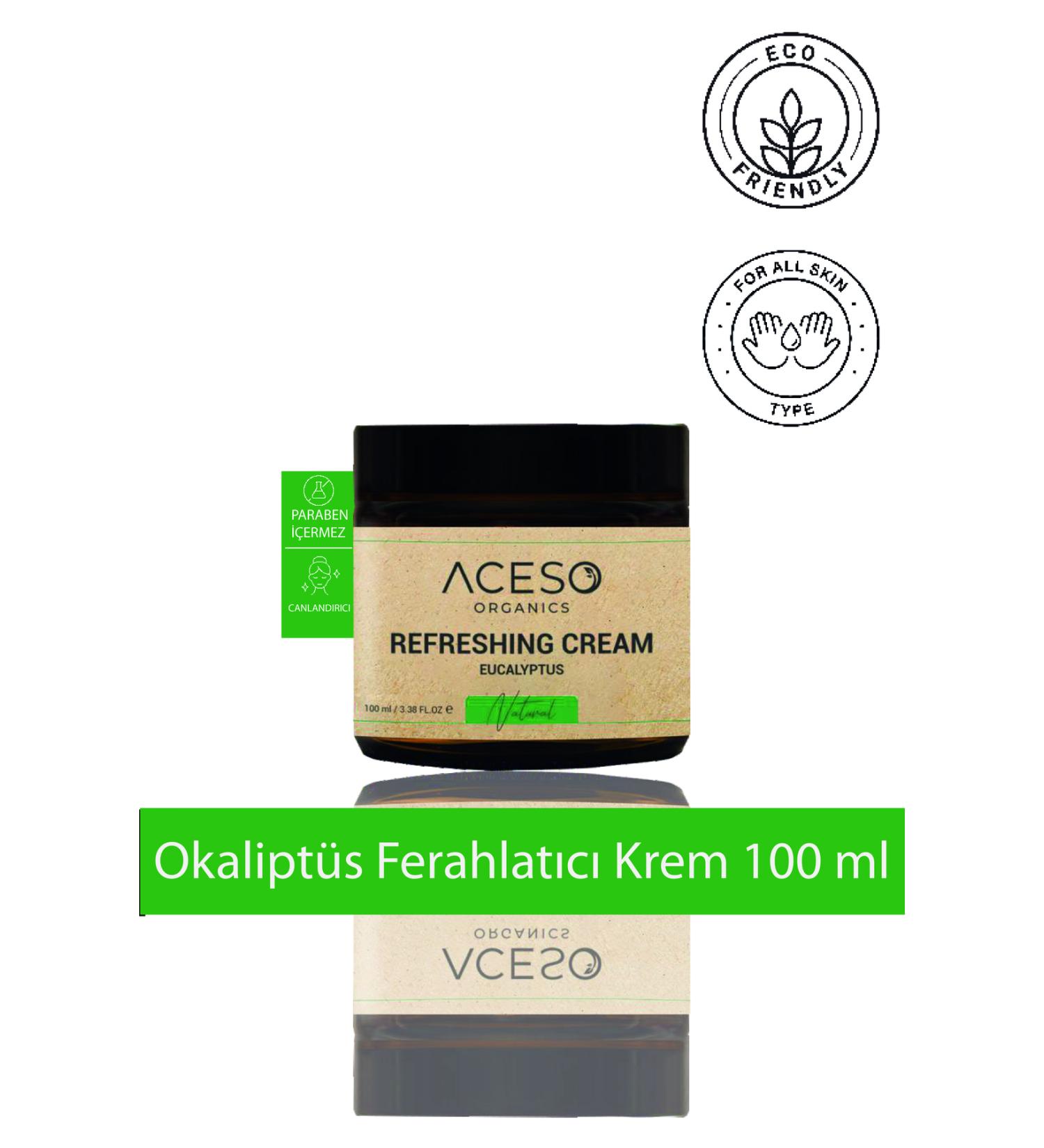 Aceso Organics Eucalyptus Refreshing Cream 100 ml