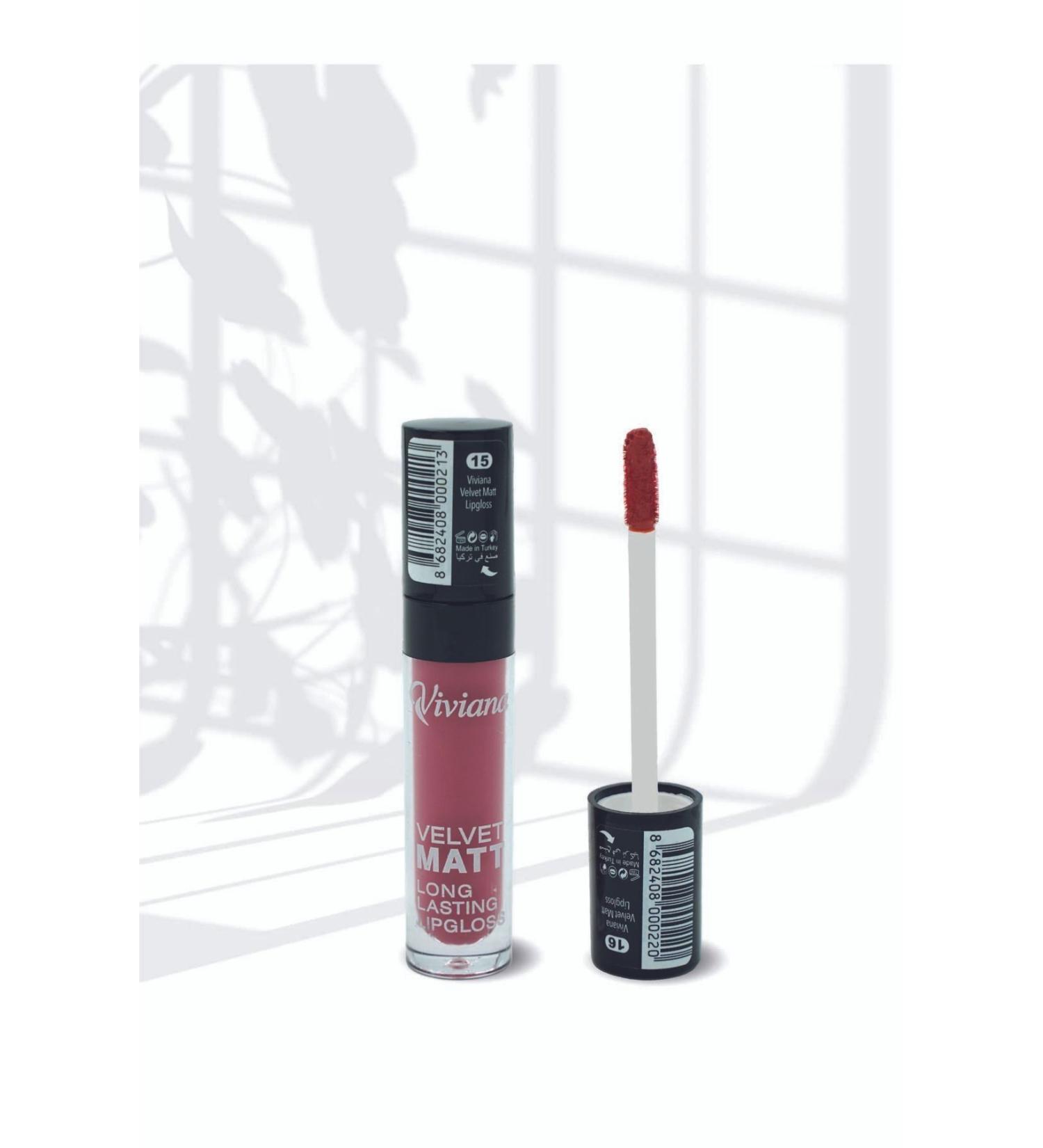 Viviana Velvet Matt Long Lasting Lipgloss 15