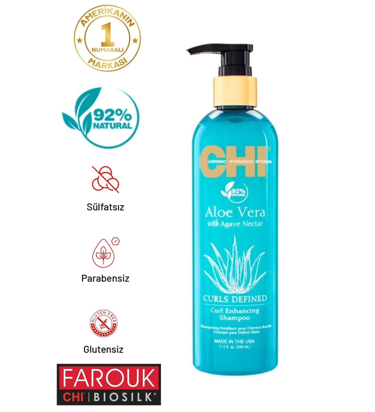 Biosilk CHI Aloe Vera Shampoo 340 ml