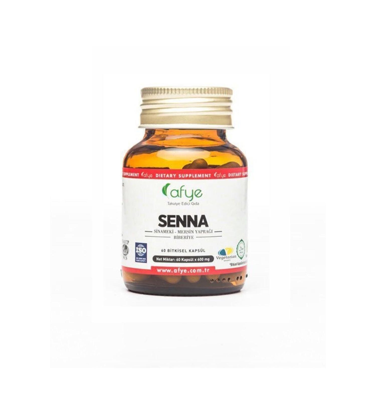 Afye Senna 60 Capsules 600mg
